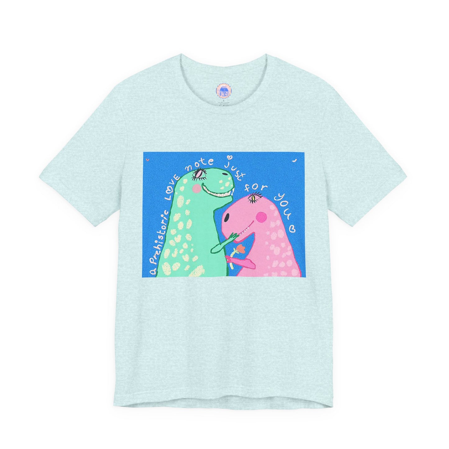 Dino Love - Pop Art Unisex Tee