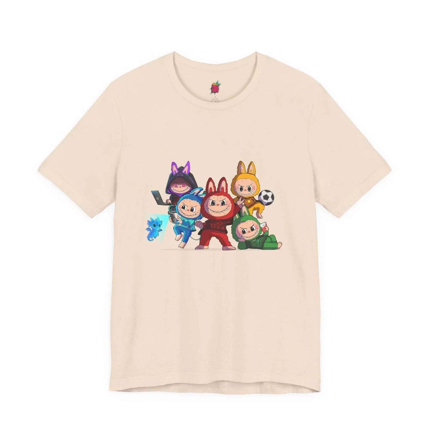 Labubu Assemble - Pop Art Unisex Tee House of Poco Loco