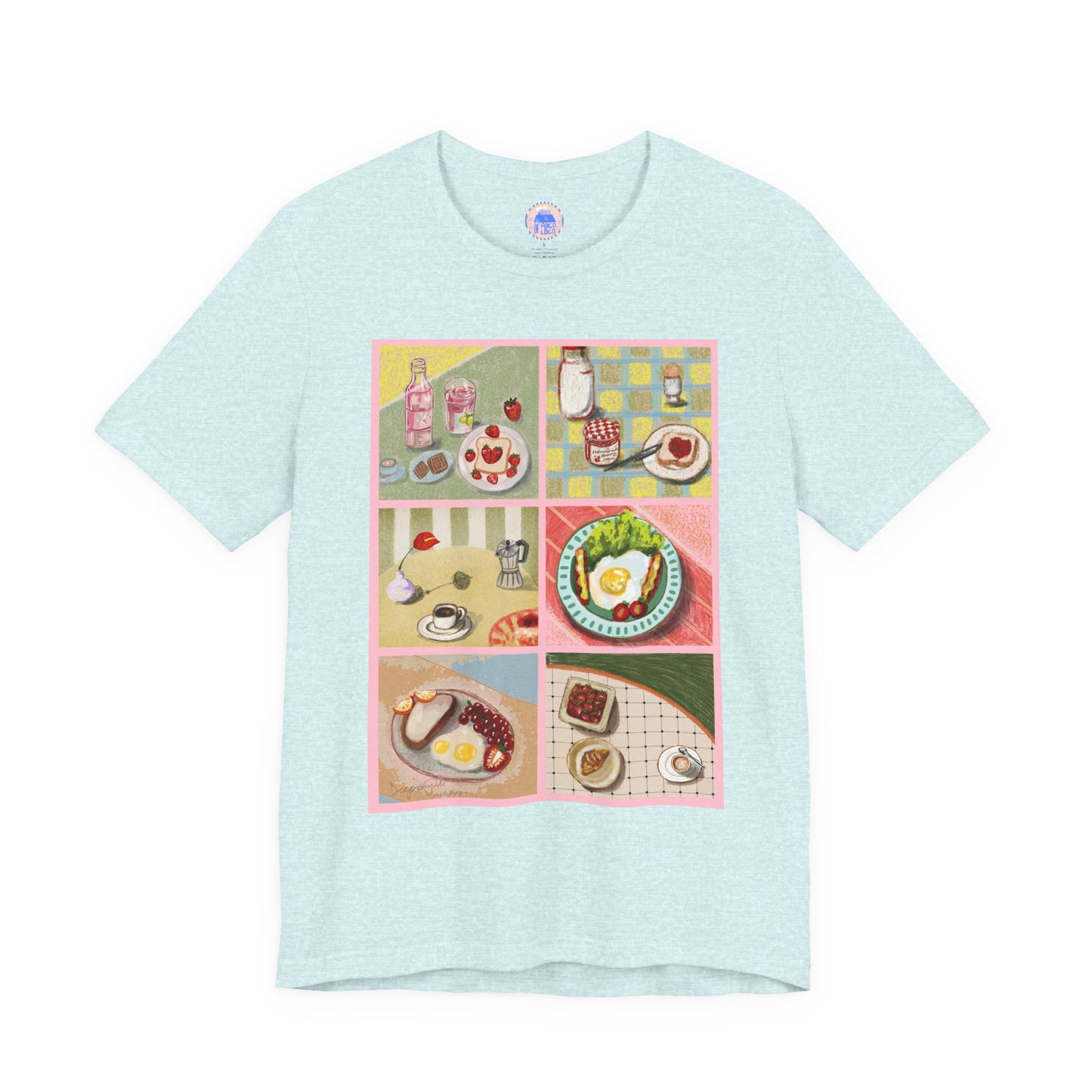 Picnic Setting - Pop Art Unisex Tee