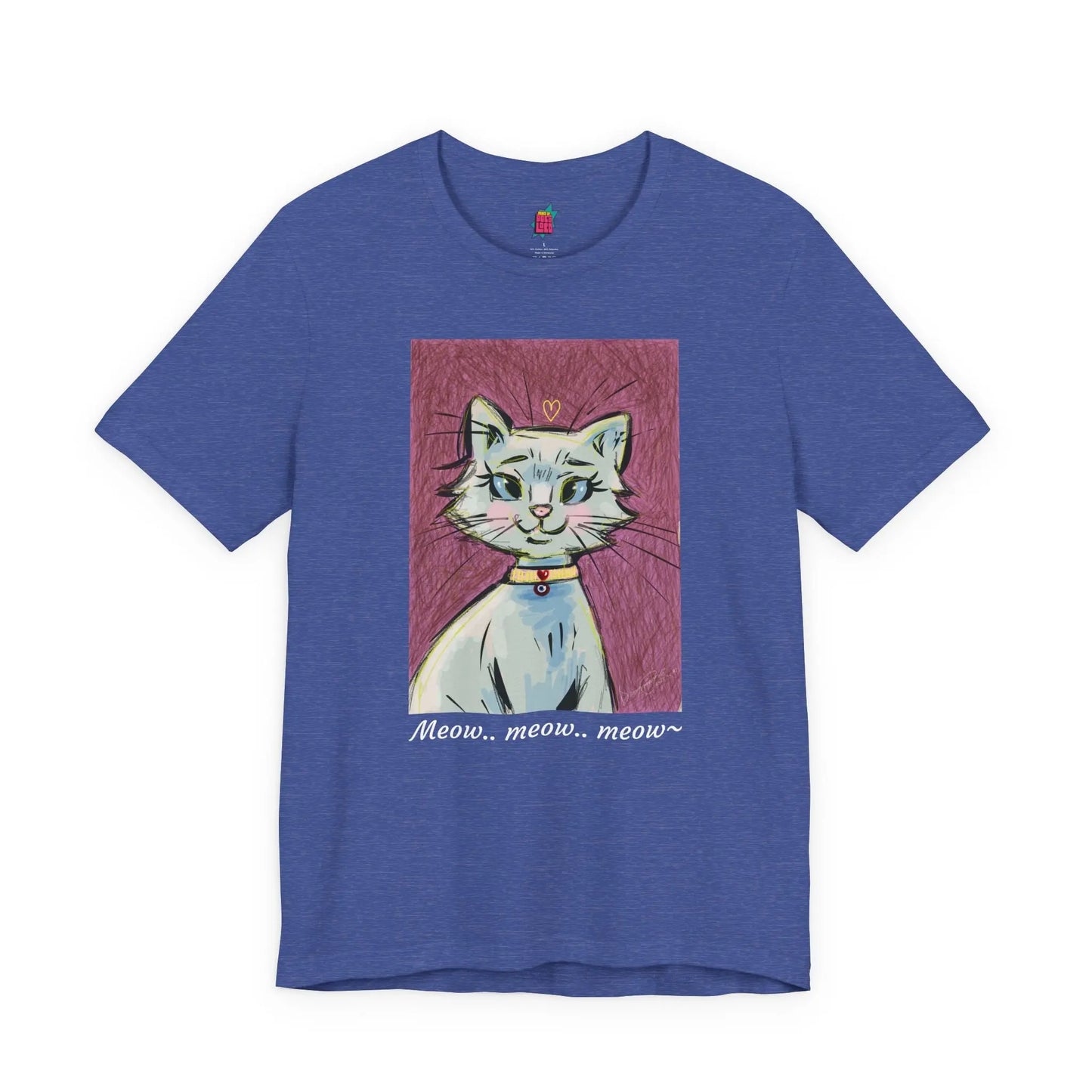 Cat Meow Meow - Pop Art Unisex Tee House of Poco Loco