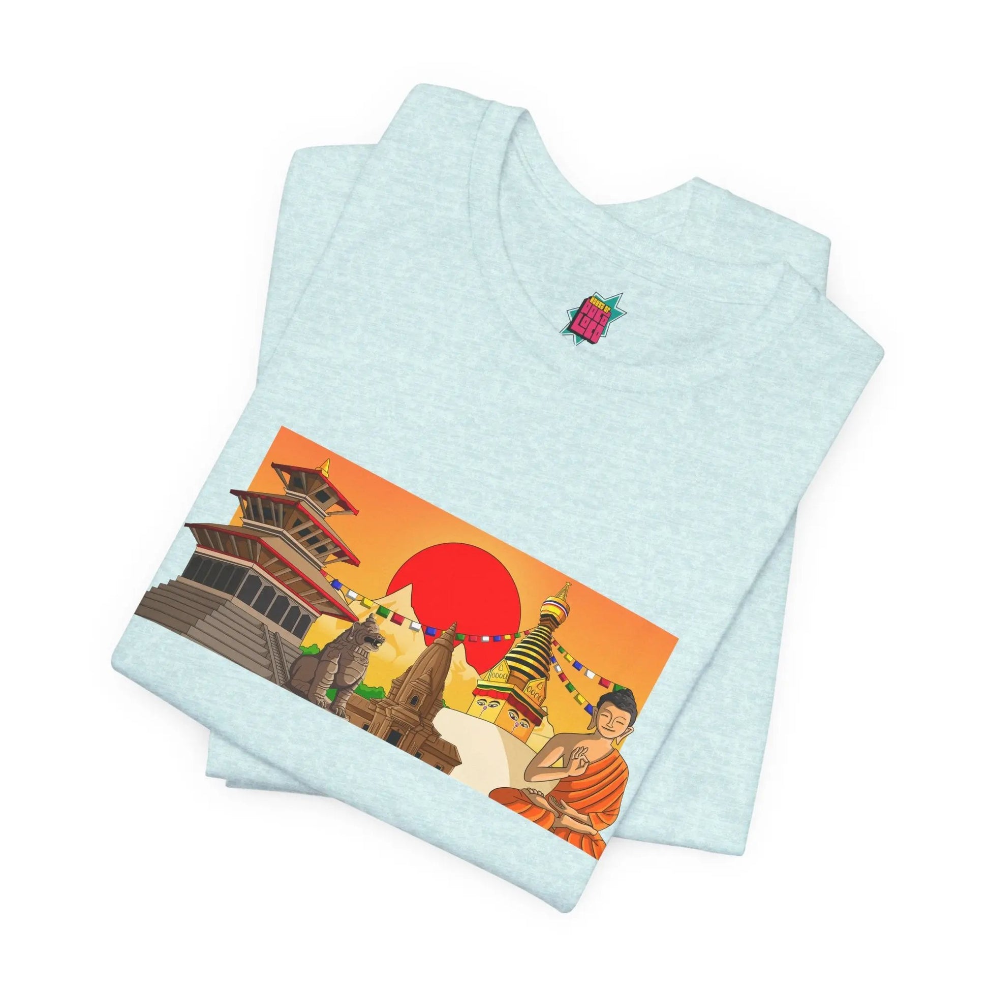 Kathmandu Valley - Pop Art T-Shirt Unisex House of Poco Loco