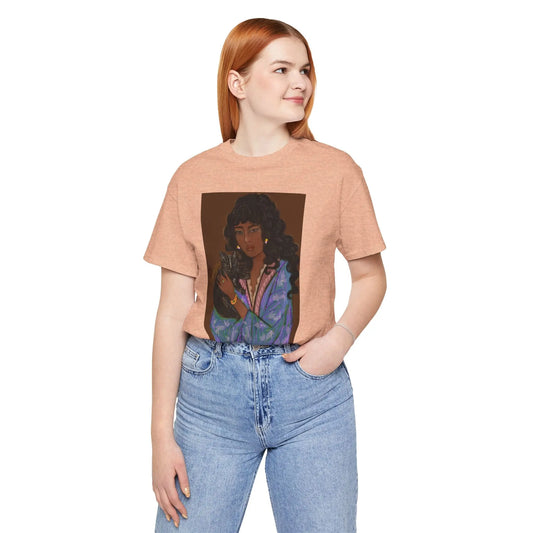 Curly Lady - Pop Art Unisex TeeĀ House of Poco Loco