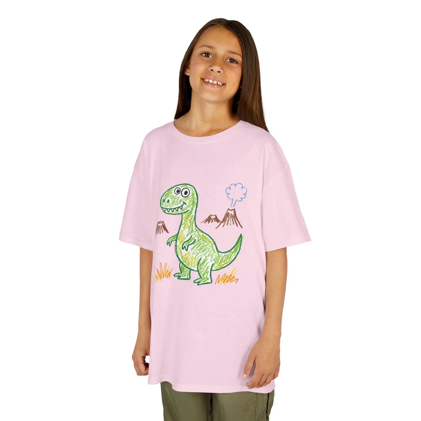 Standing Dino | Pop Art Kids Tee House of Poco Loco