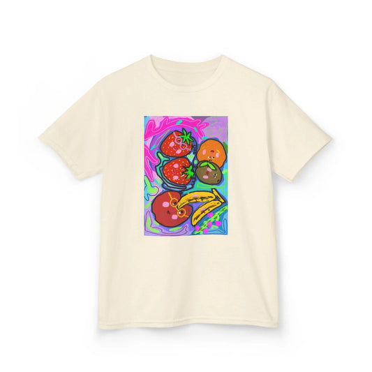 Colorful Doodle Fruit | Pop Art Kids Tee House of Poco Loco