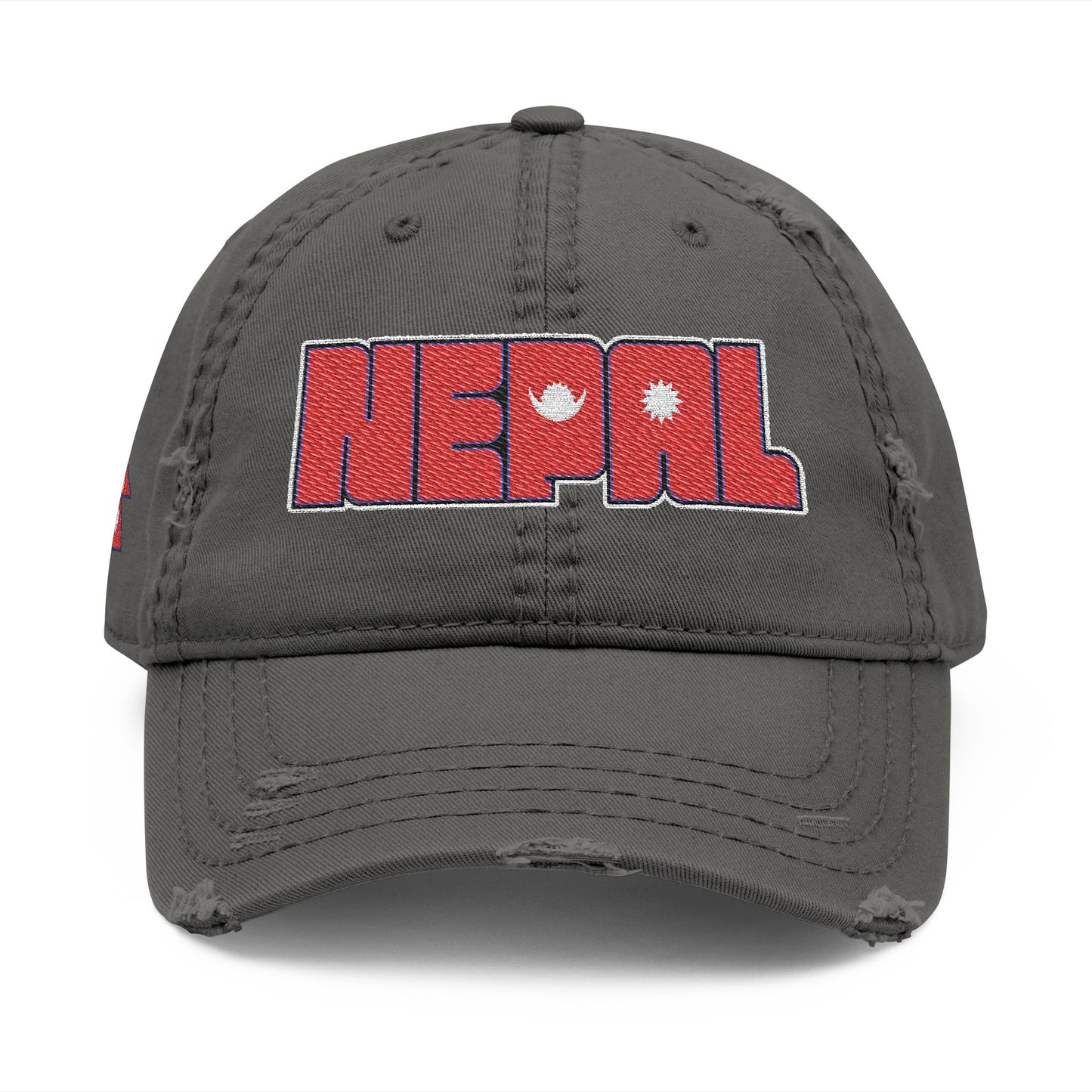 Nepal Flag - Embroidered Cap