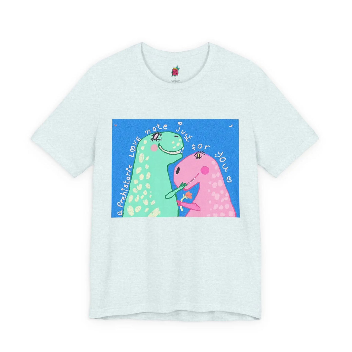 Dino Love - Pop Art Unisex Tee House of Poco Loco