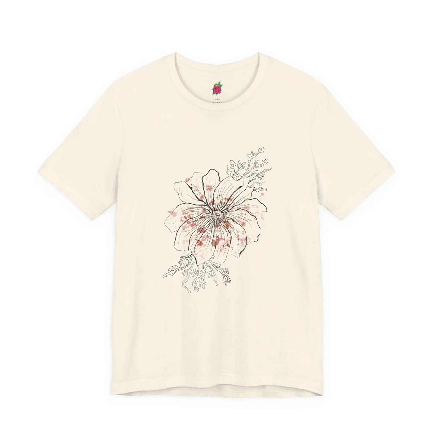 Hibiscus Flower - Pop Art Unisex Tee House of Poco Loco