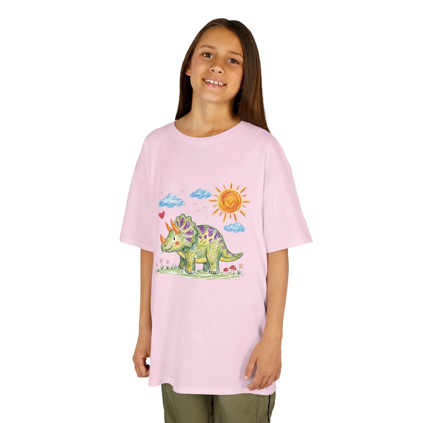 Triceratops Roaming | Pop Art Kids Tee House of Poco Loco