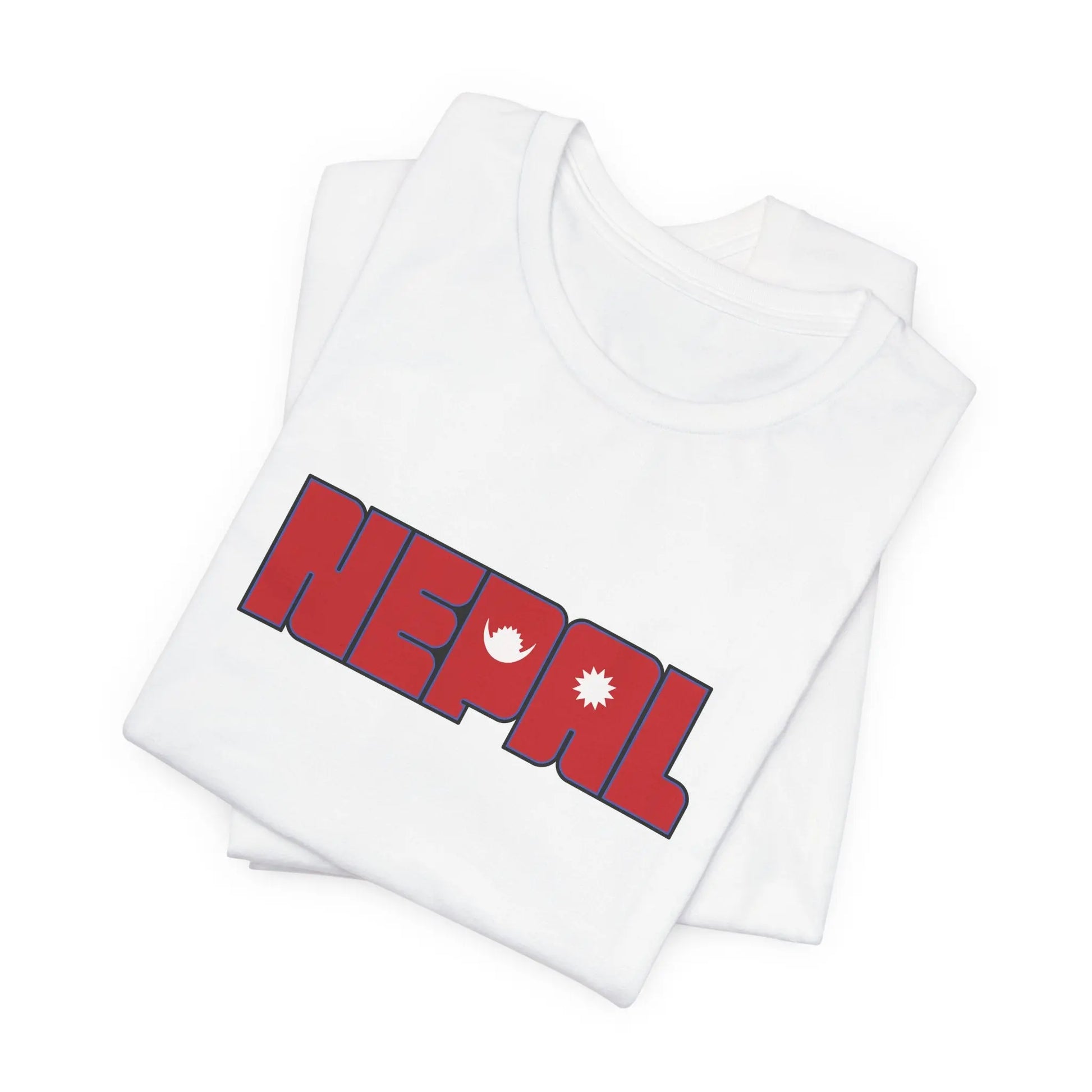 Nepal Flag - Unisex Tee House of Poco Loco