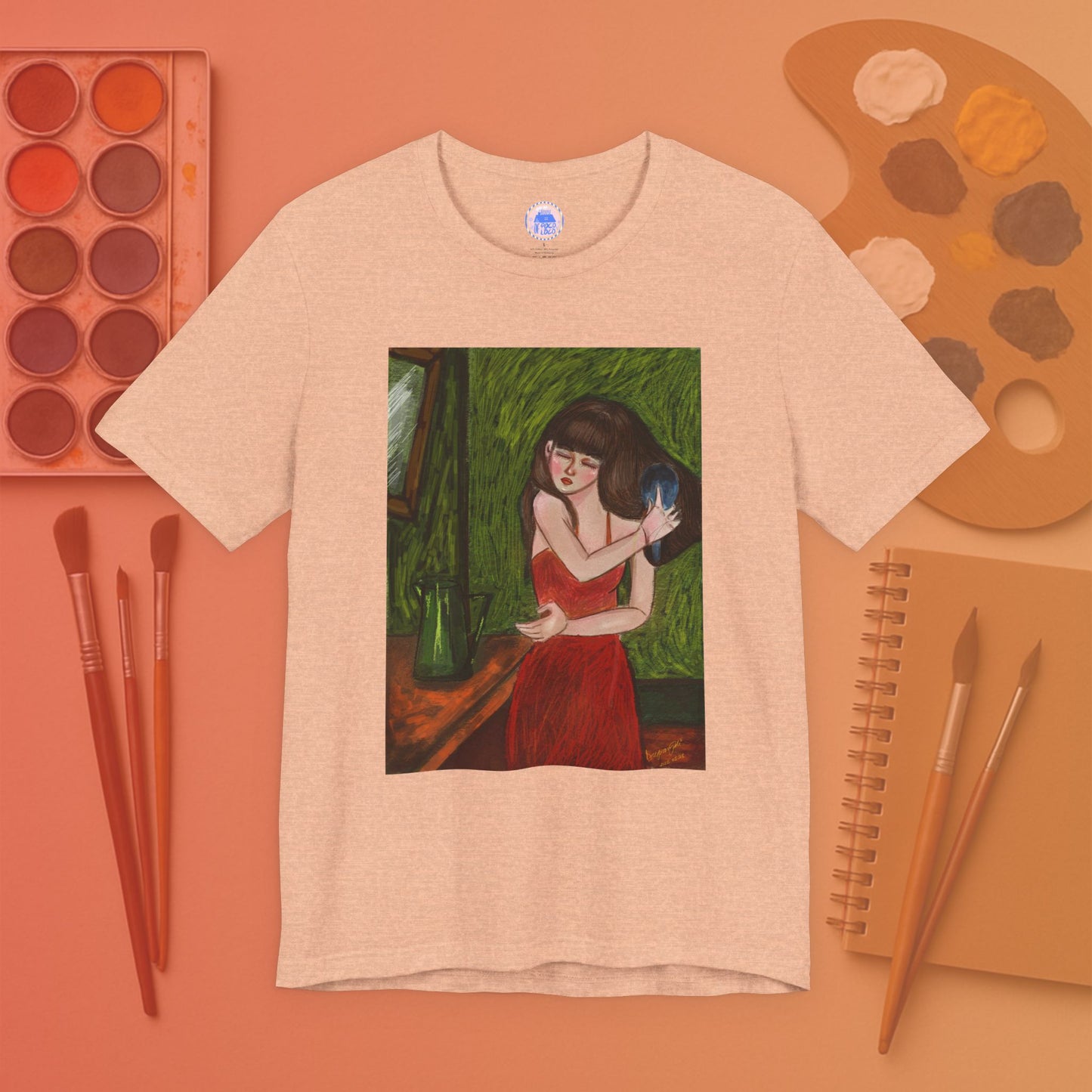 Combing Hair - Pop Art Unisex Tee