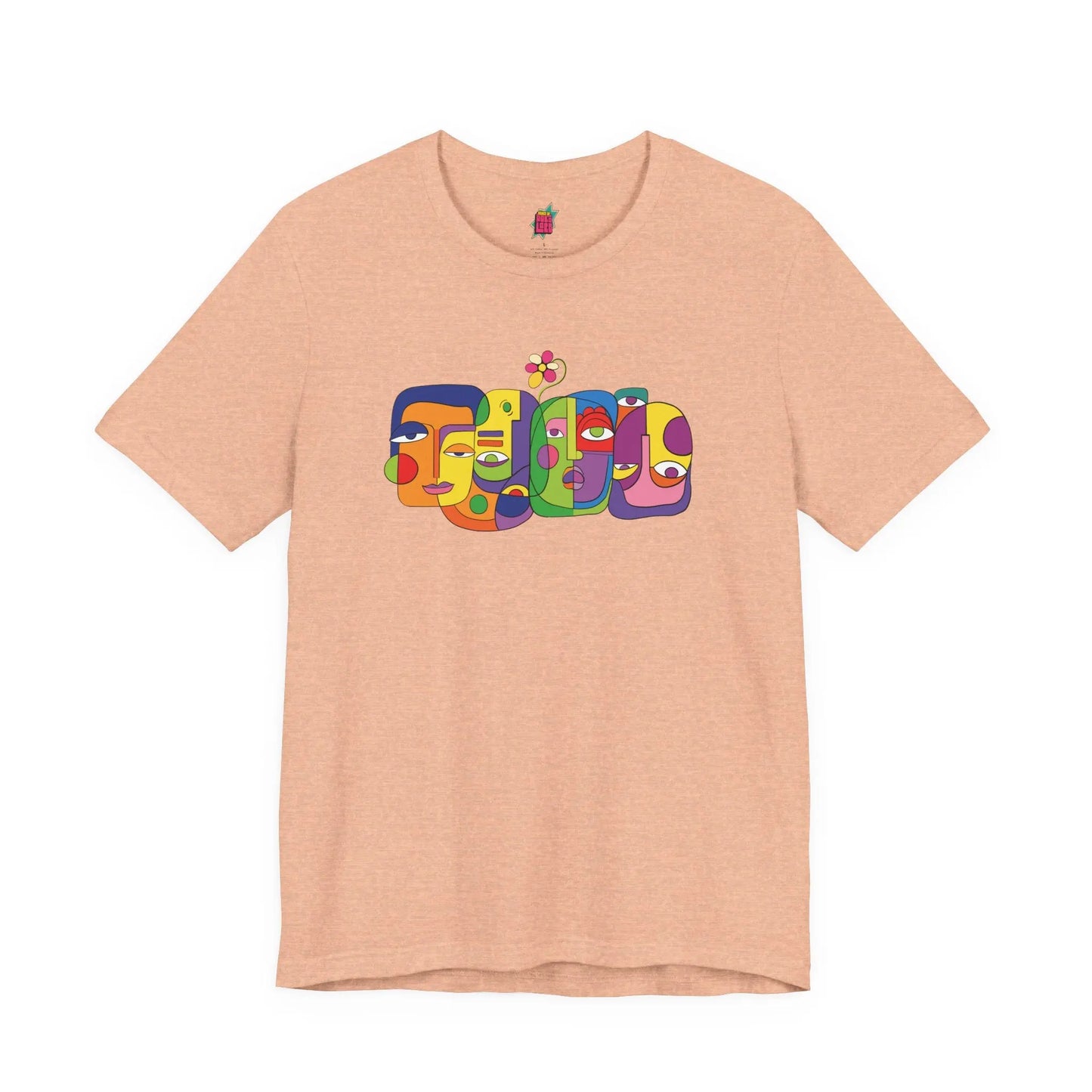 Multi Faces - Pop Art Unisex Tee House of Poco Loco
