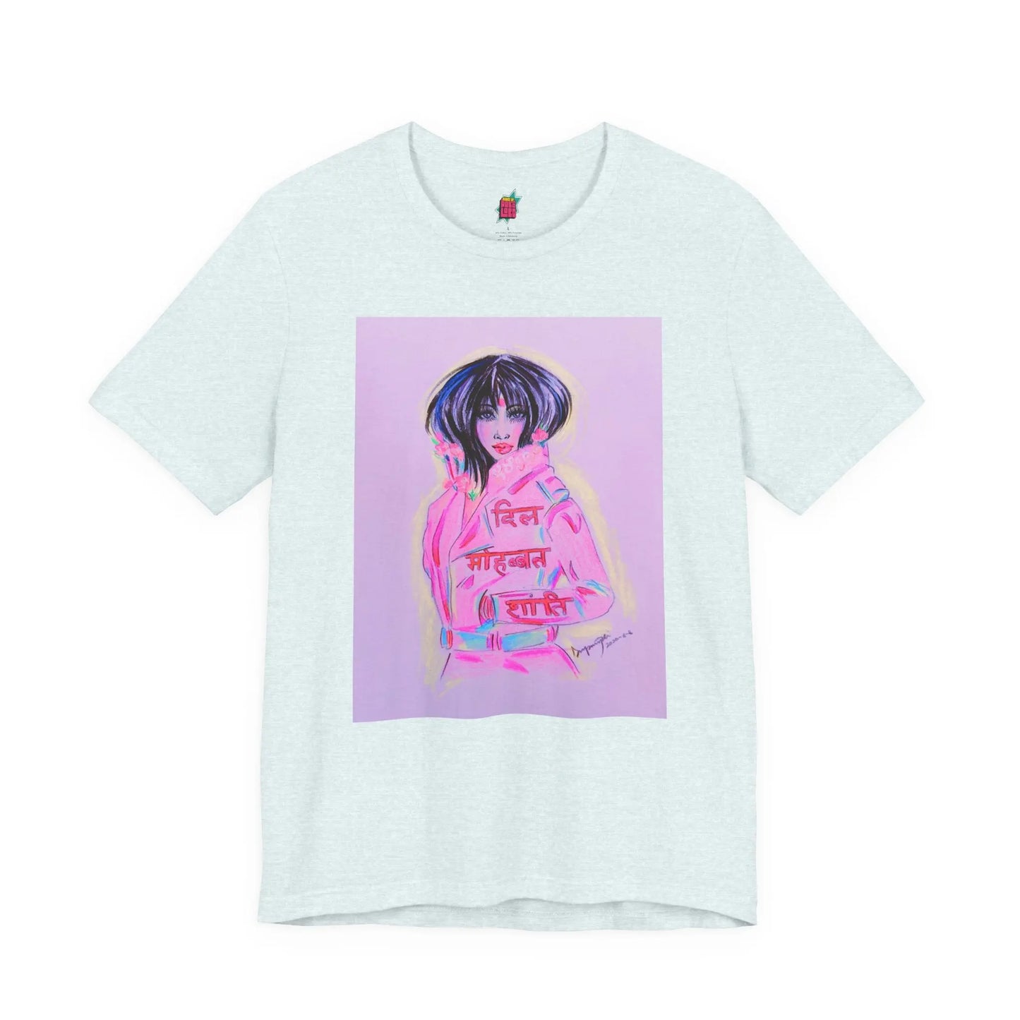 Lady Pink - Pop Art Unisex Tee House of Poco Loco