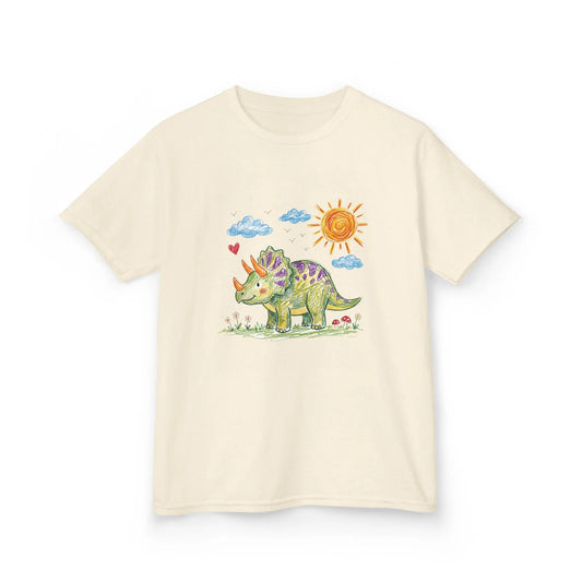 Triceratops Roaming | Pop Art Kids Tee House of Poco Loco