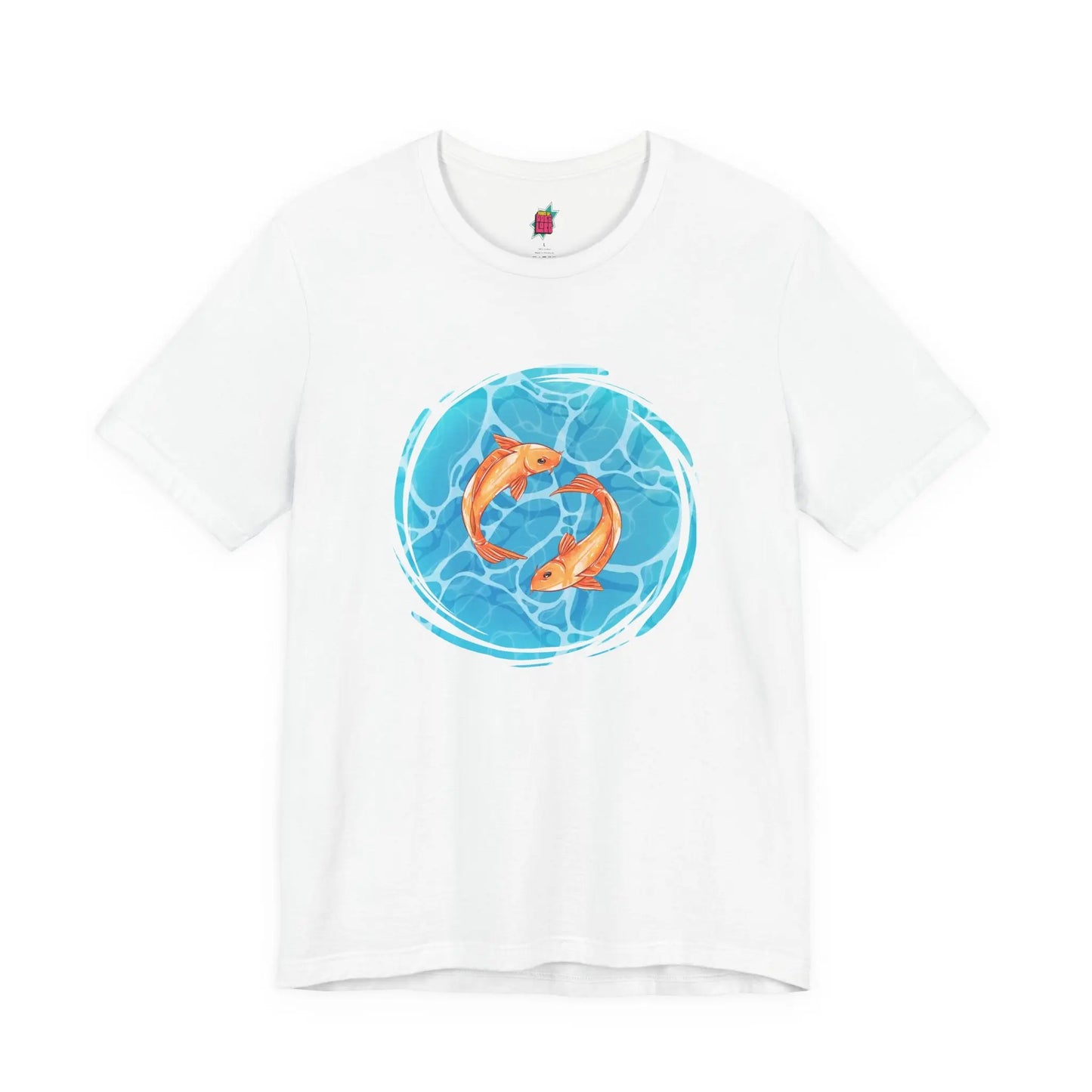 Fish in Blues - Pop Art Unisex Tee House of Poco Loco