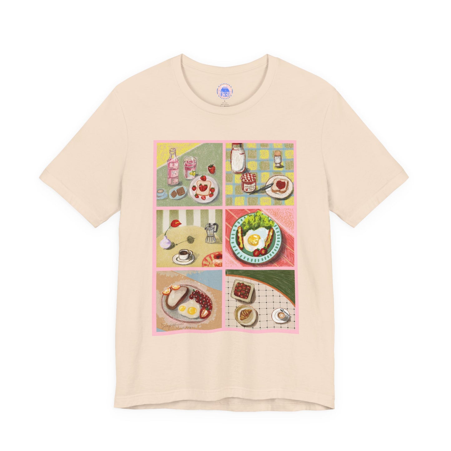 Picnic Setting - Pop Art Unisex Tee