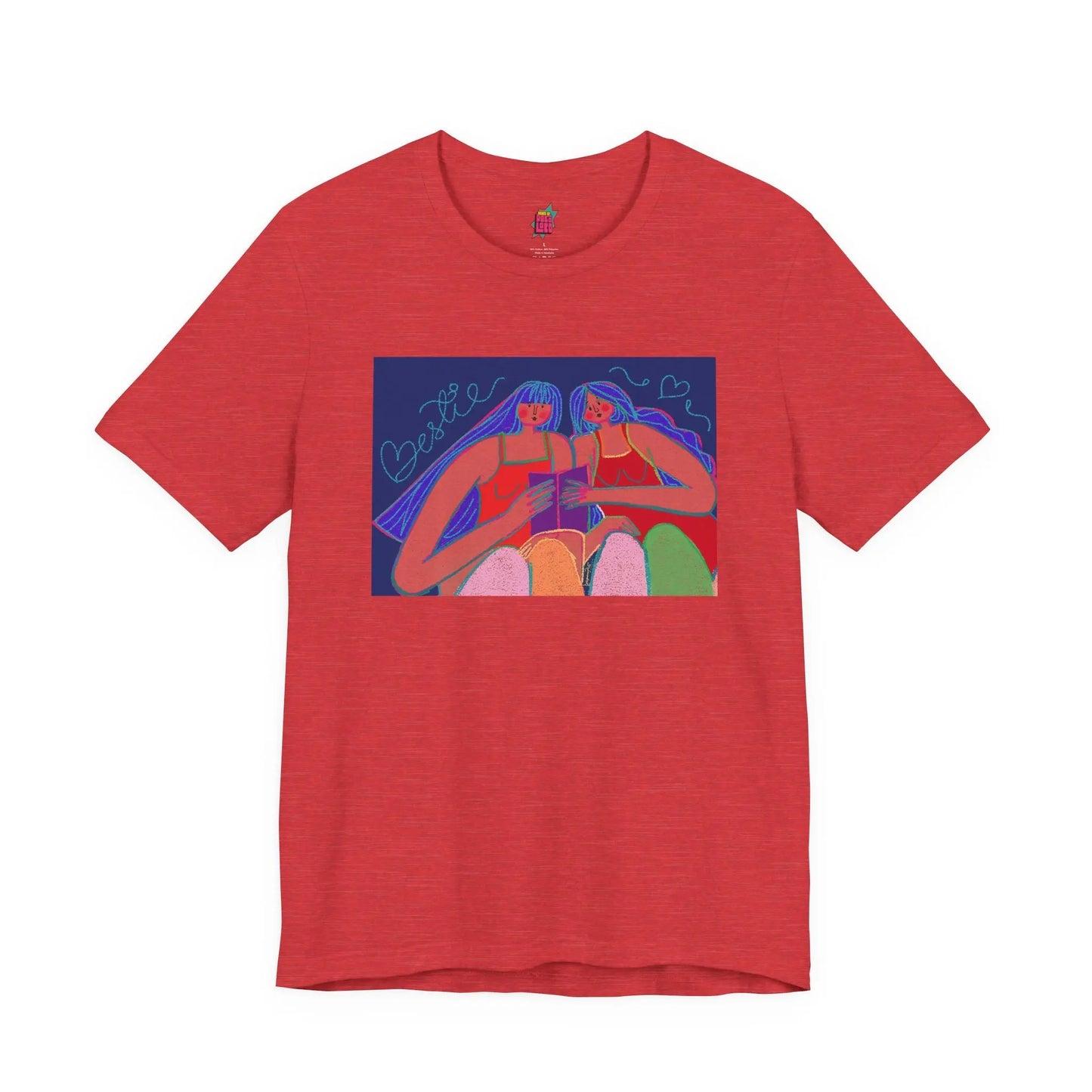 Besties Together - Pop Art Unisex Tee House of Poco Loco