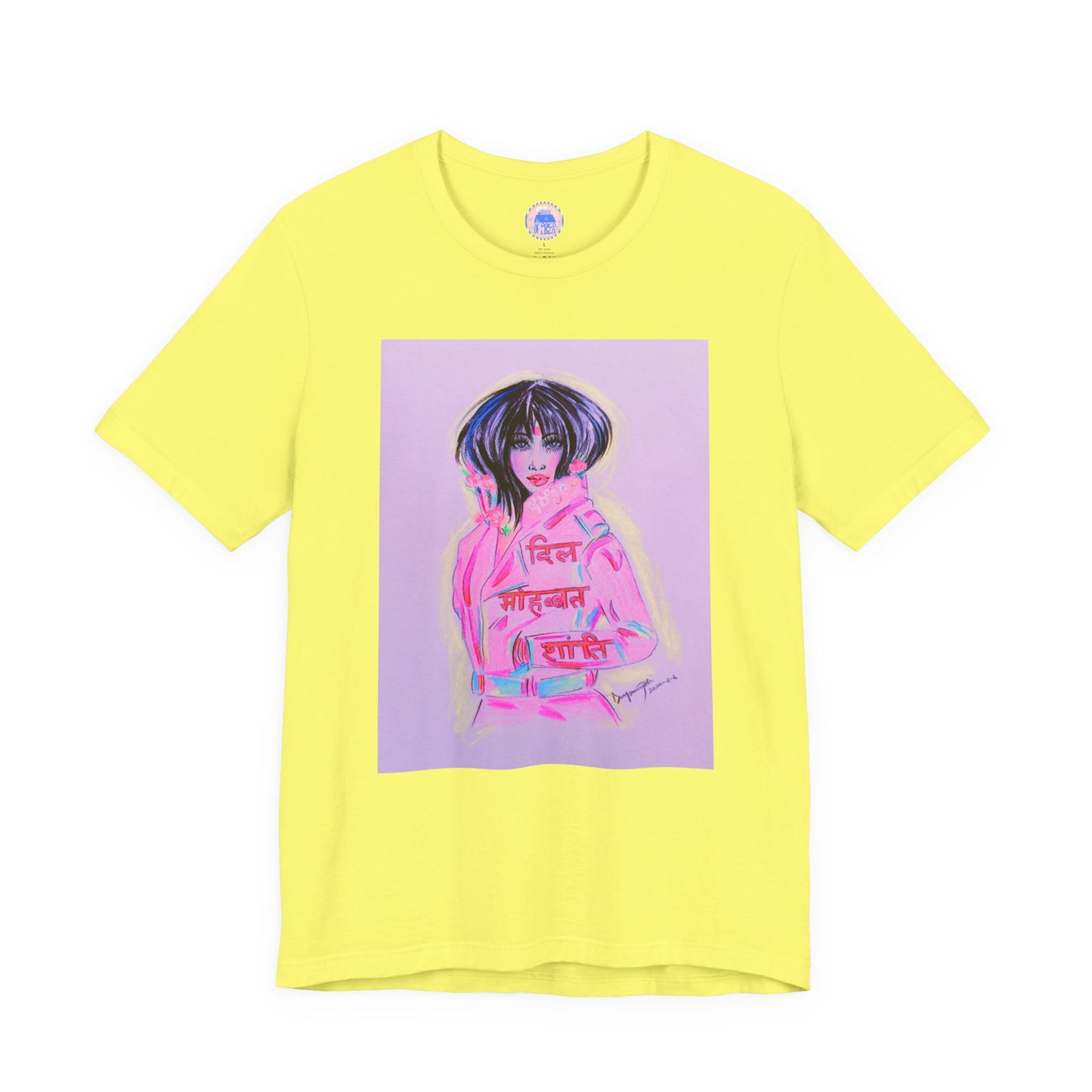 Lady Pink - Pop Art Unisex Tee