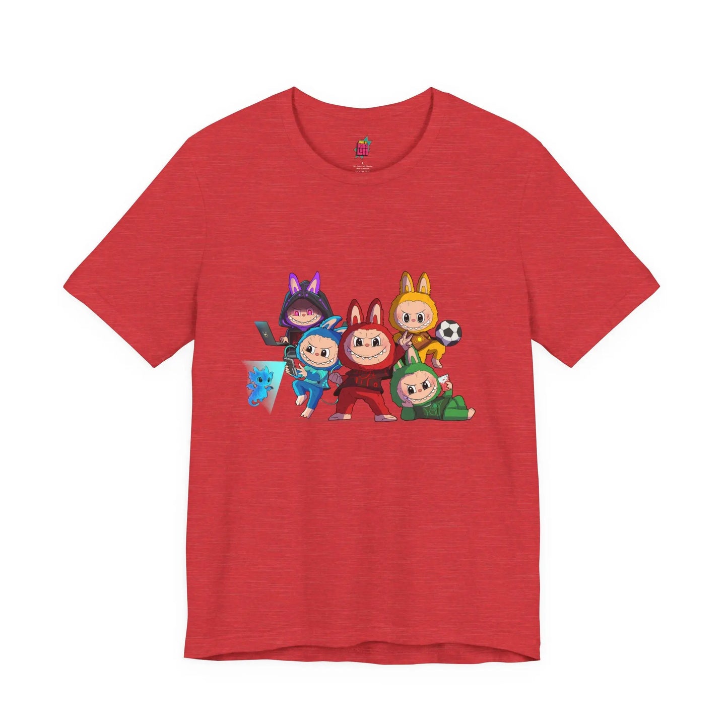 Labubu Assemble - Pop Art Unisex Tee House of Poco Loco