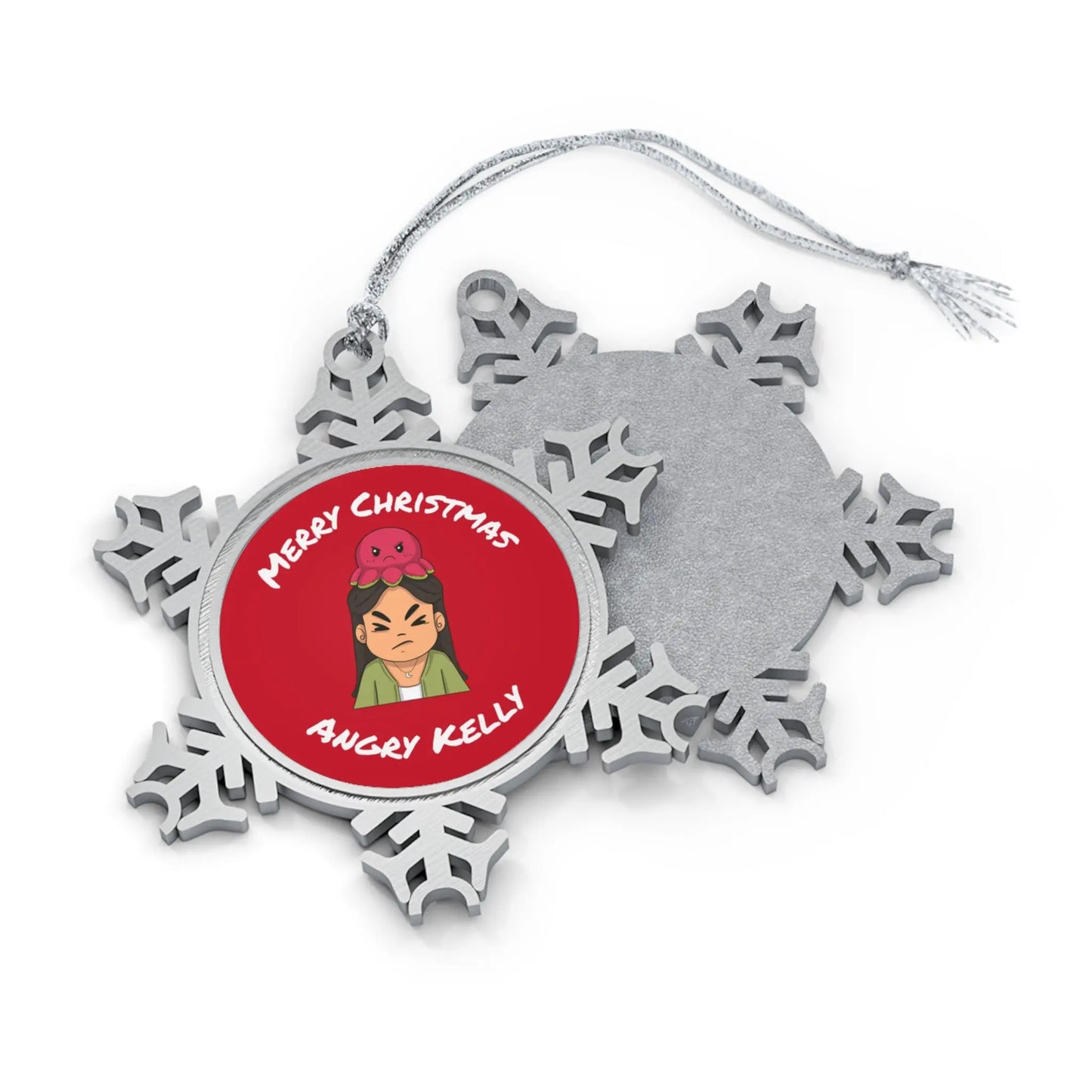 Personalized Snowflake Pewter OrnamentĀ House of Poco Loco