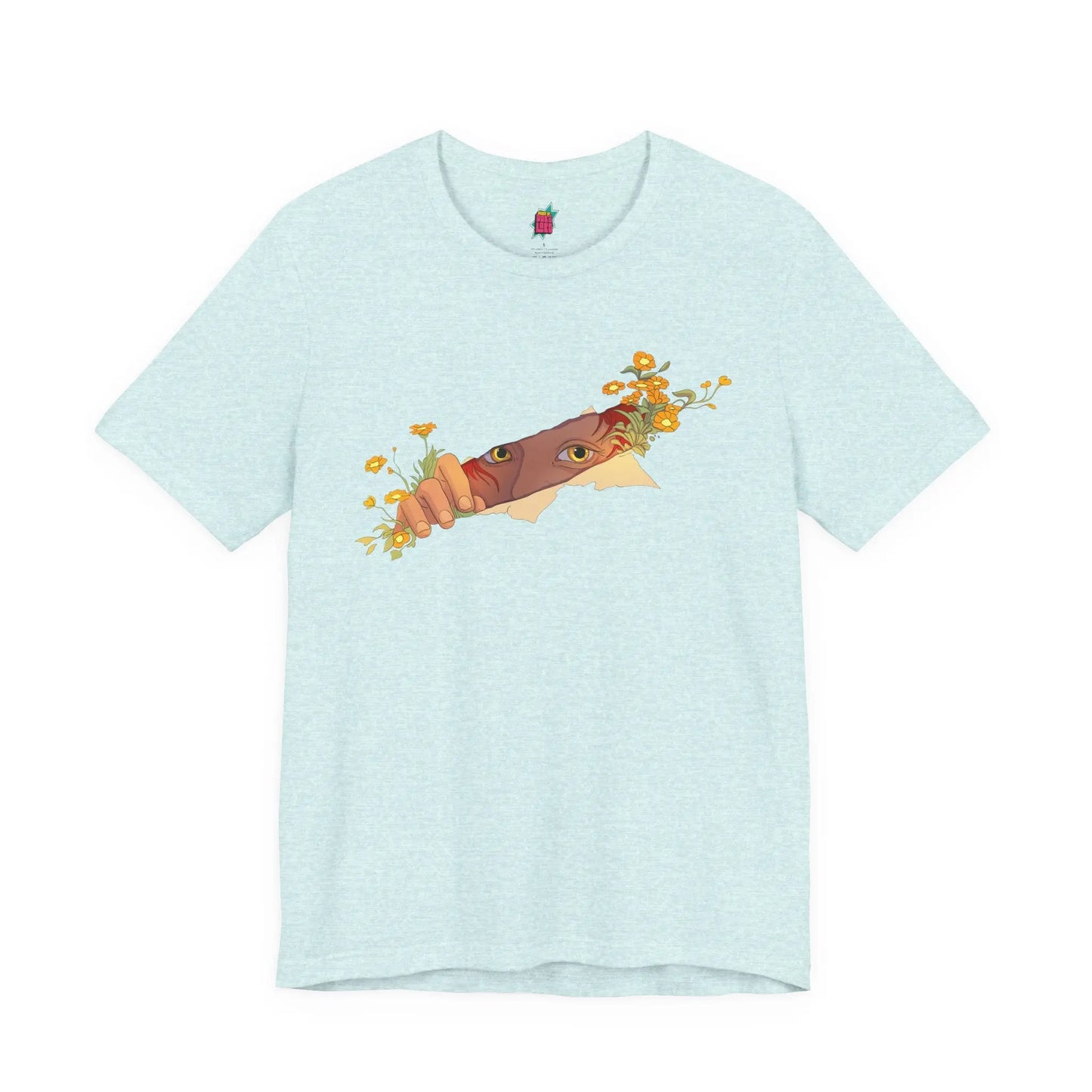 Flower Peek - Pop Art Unisex Tee House of Poco Loco