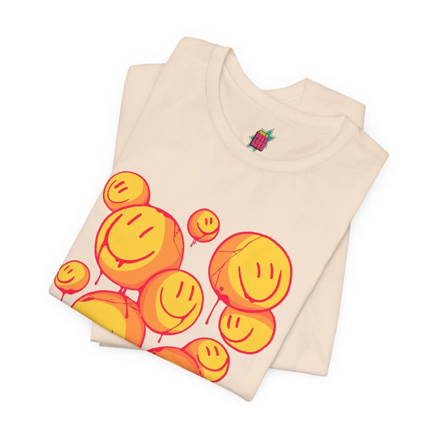 Crazy Smileys - Pop Art T-Shirt Unisex House of Poco Loco