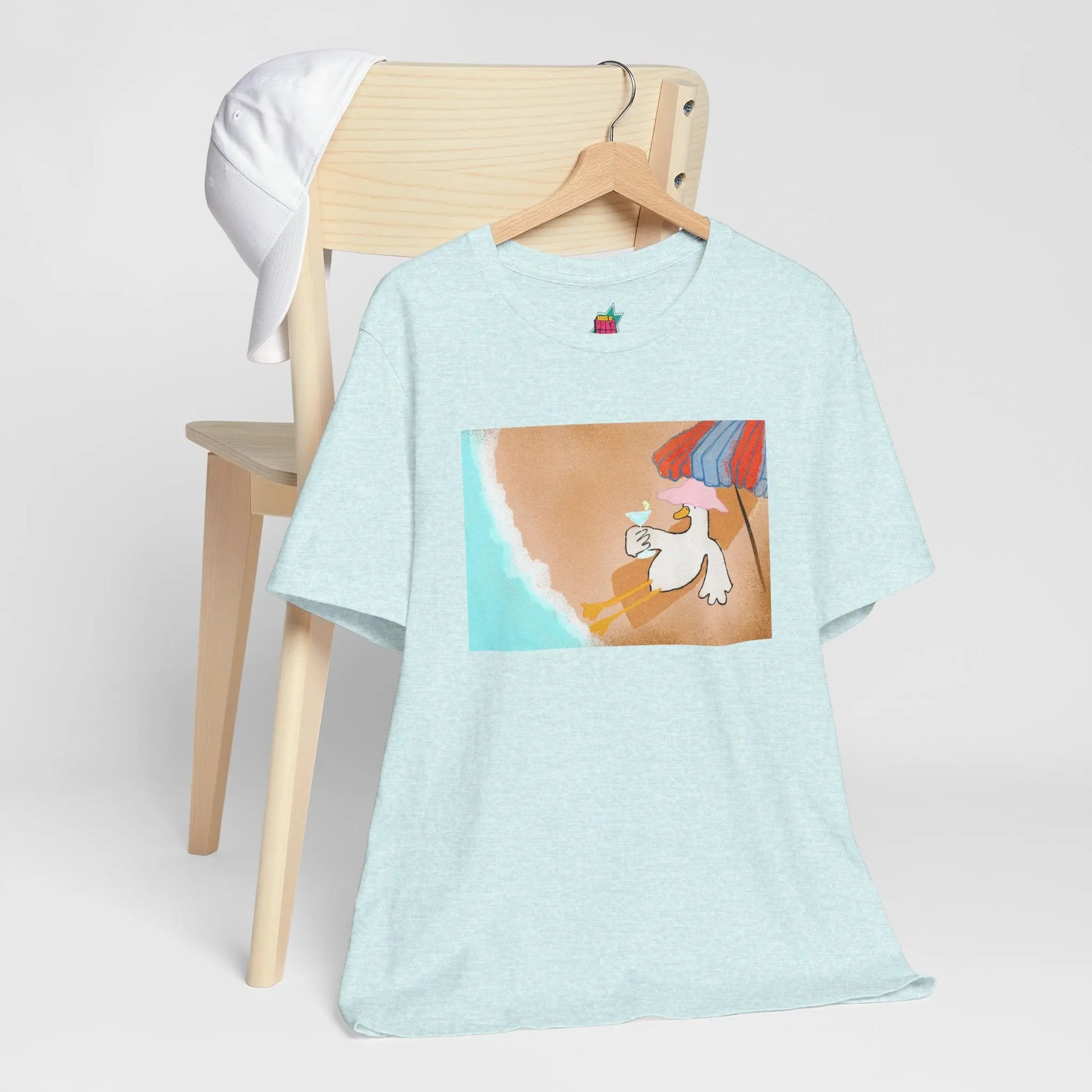 Beach Duck - Pop Art Unisex Tee House of Poco Loco