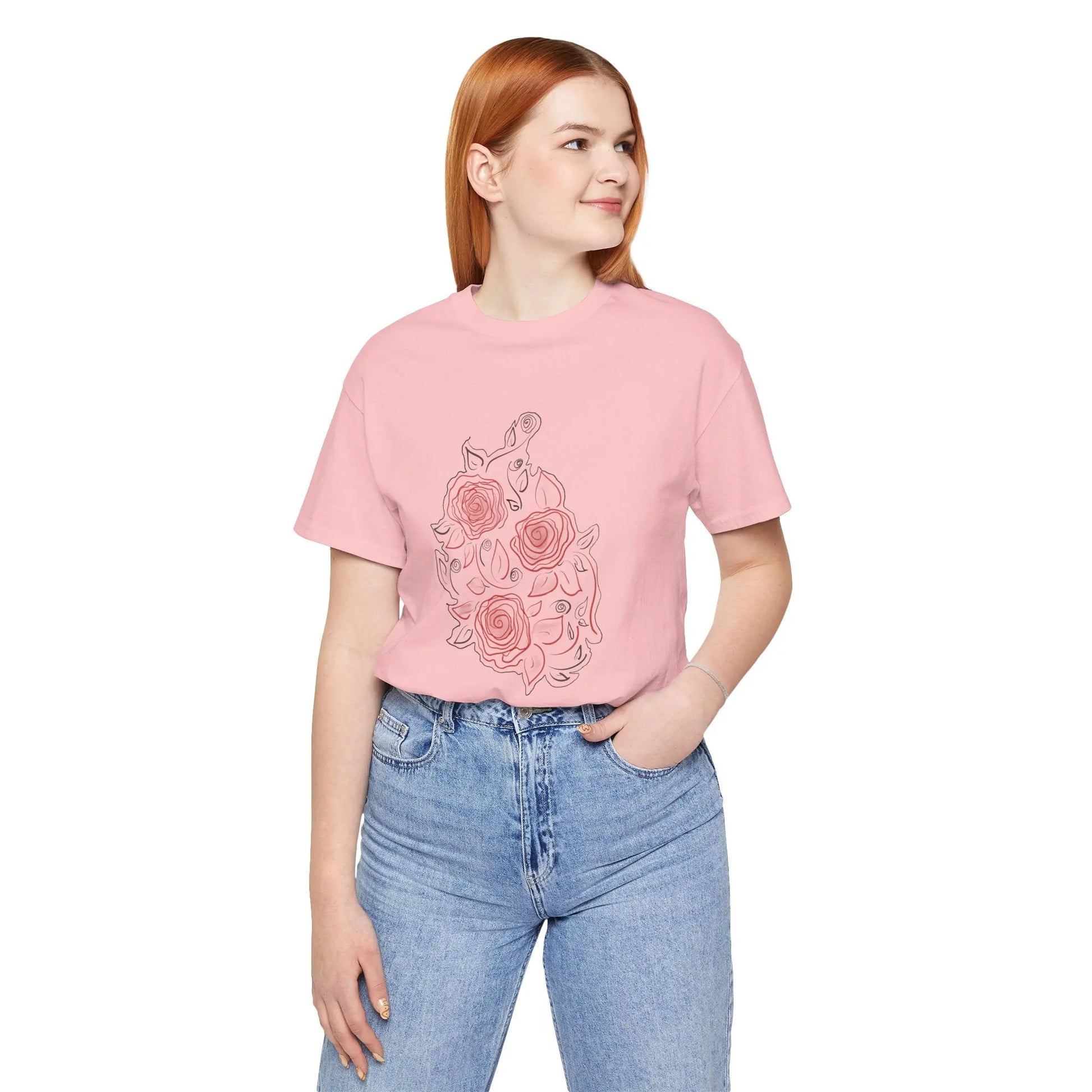 Rosy Lines - Pop Art Unisex Tee House of Poco Loco