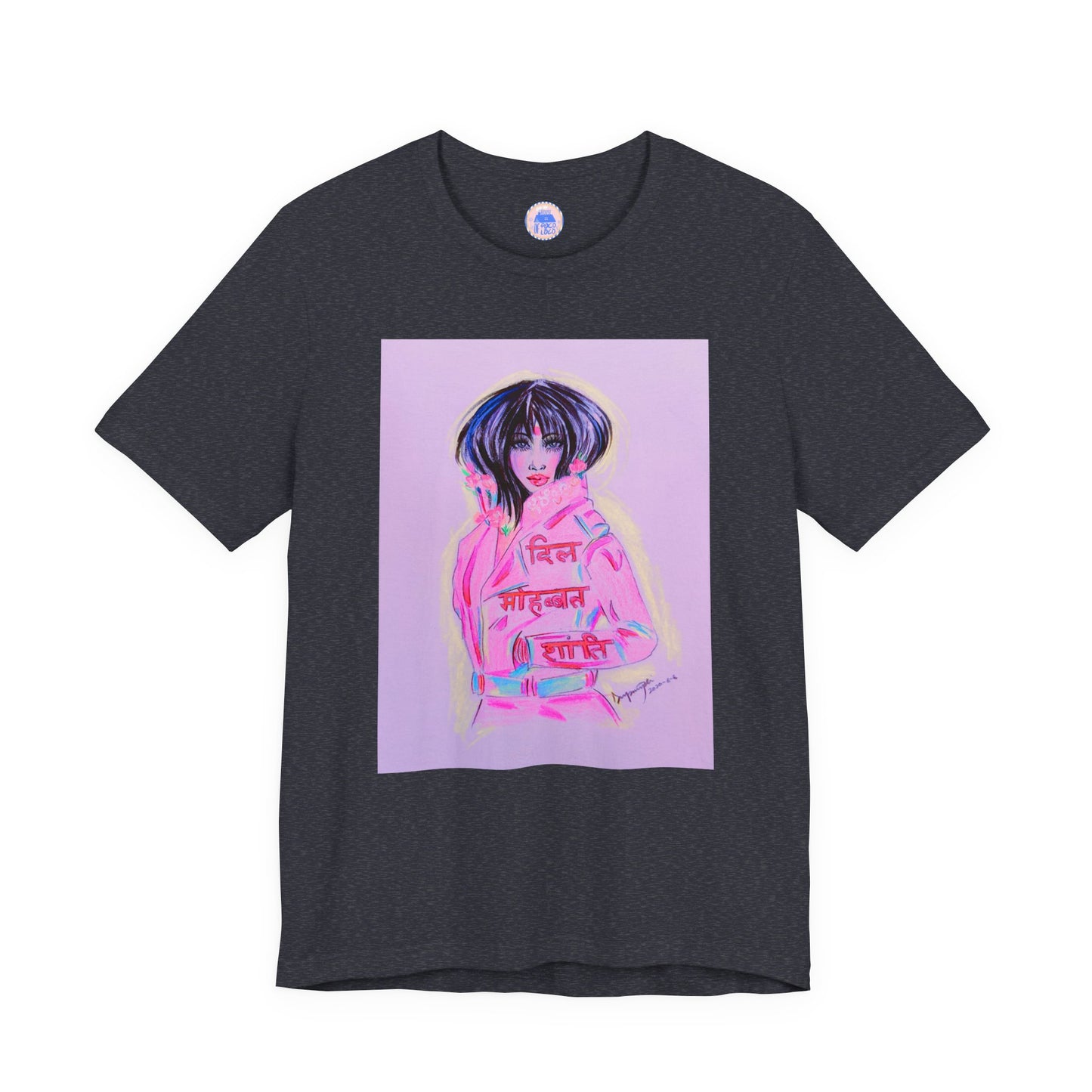 Lady Pink - Pop Art Unisex Tee