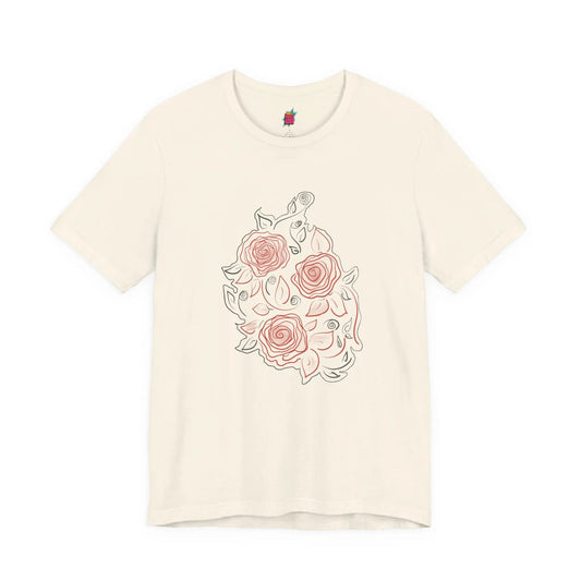 Rosy Lines - Pop Art Unisex Tee House of Poco Loco
