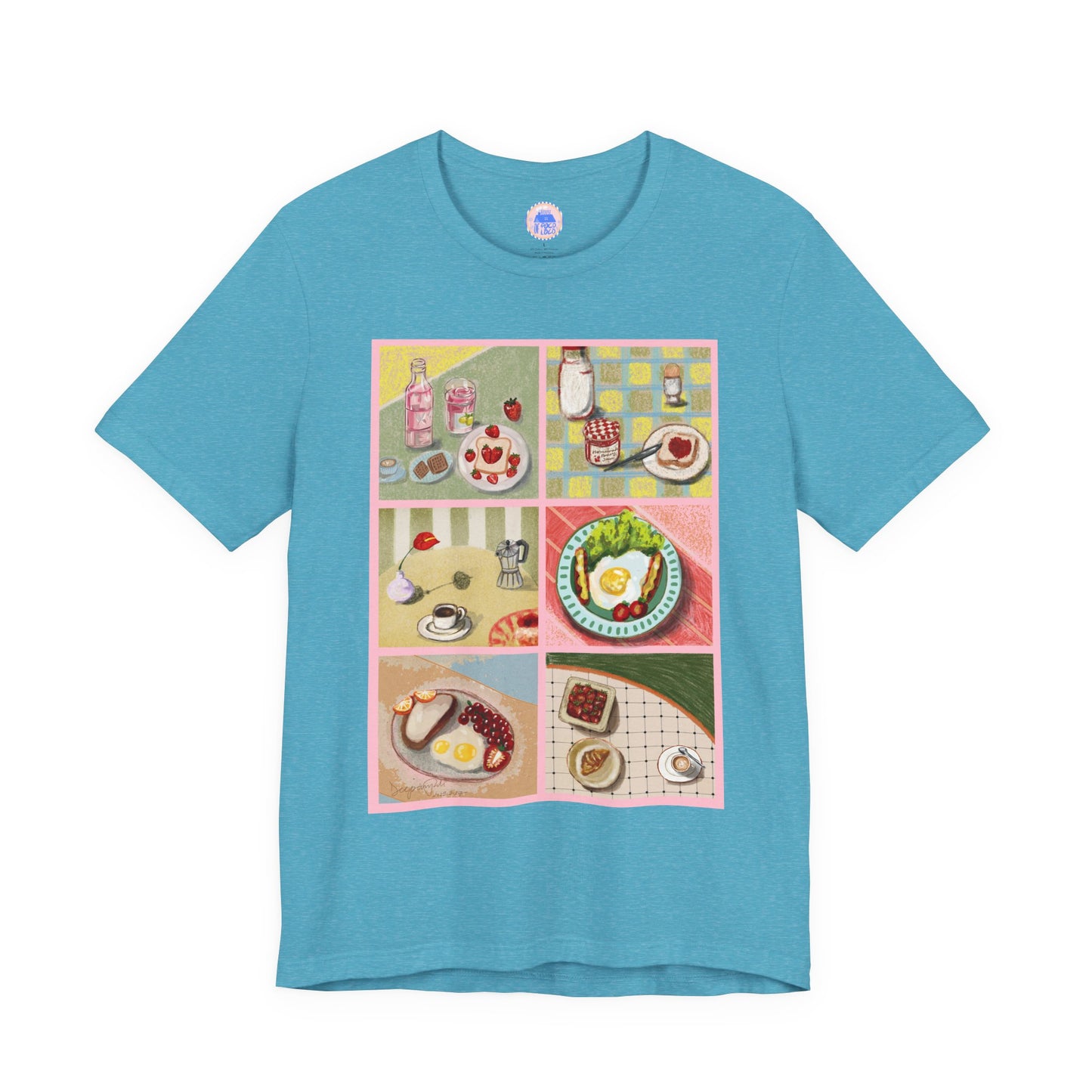 Picnic Setting - Pop Art Unisex Tee