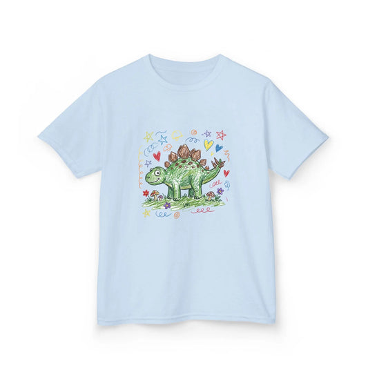 Stego Scribble Dino | Pop Art Kids Tee House of Poco Loco