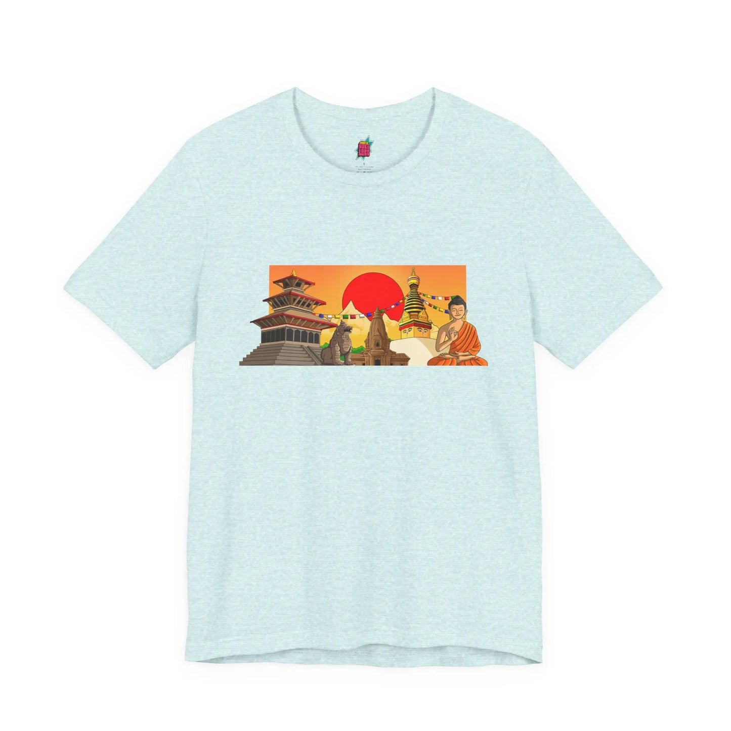 Kathmandu Valley - Pop Art T-Shirt Unisex House of Poco Loco