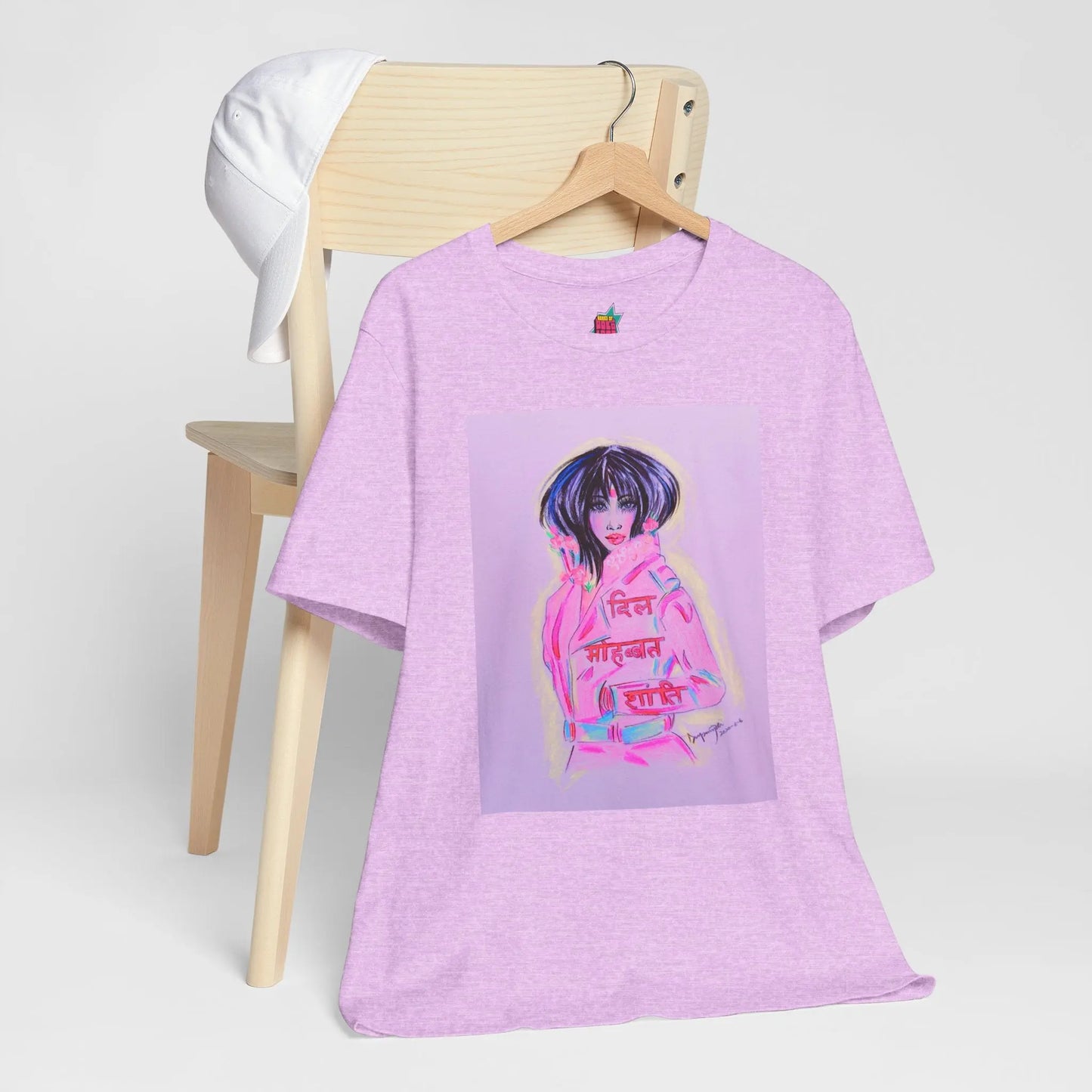 Lady Pink - Pop Art Unisex Tee House of Poco Loco