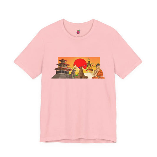 Kathmandu Valley - Pop Art T-Shirt Unisex House of Poco Loco