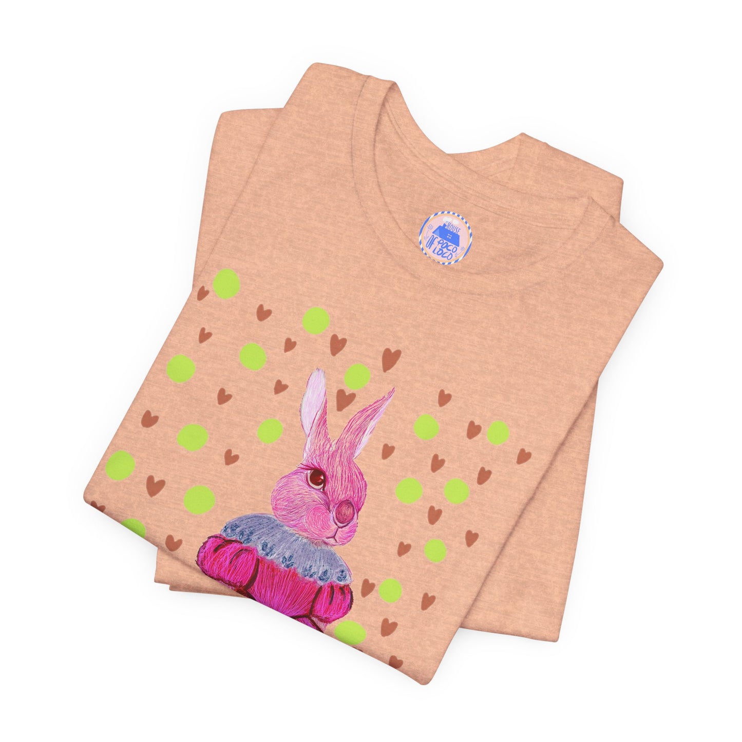 Pink Bunny - Pop Art Unisex Tee