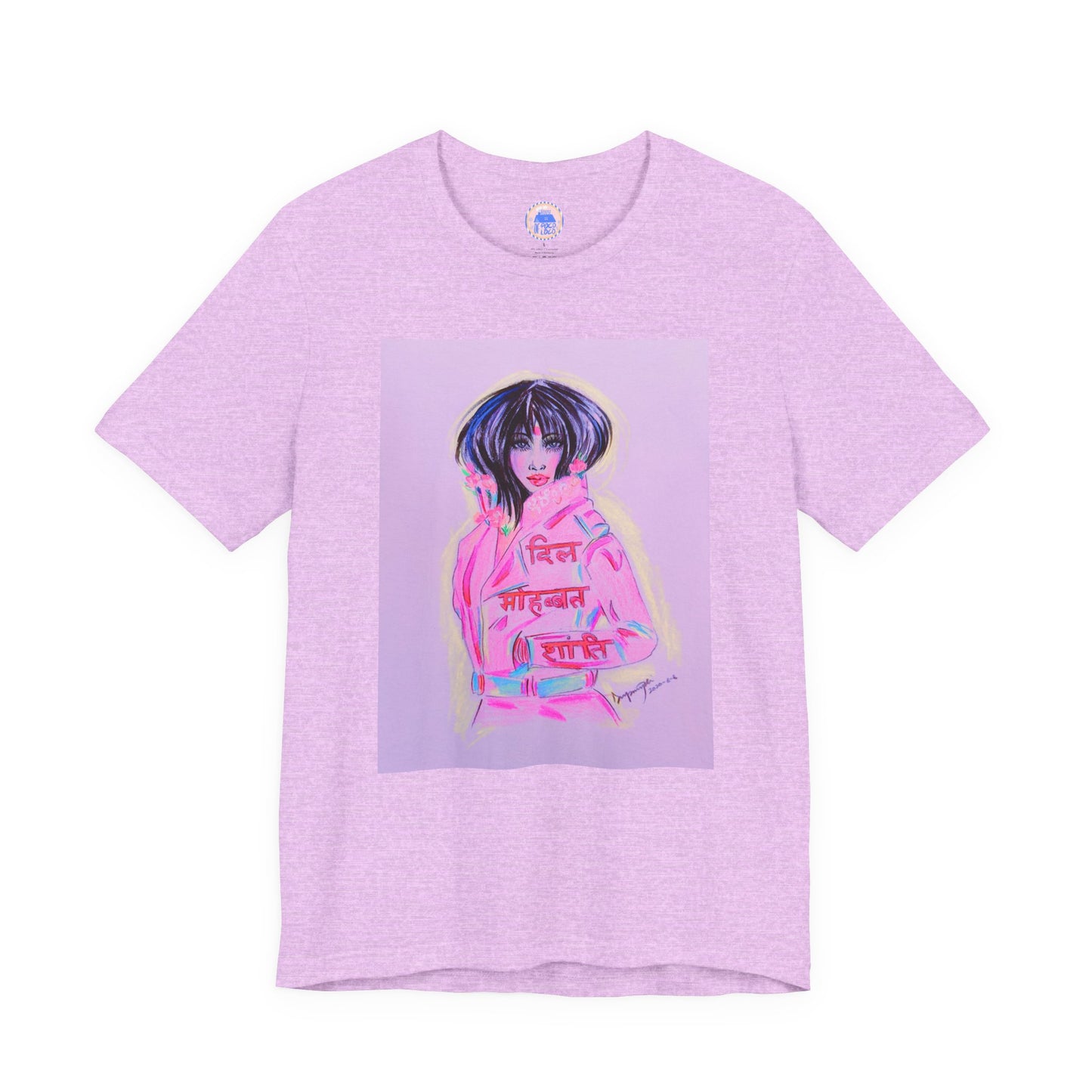 Lady Pink - Pop Art Unisex Tee