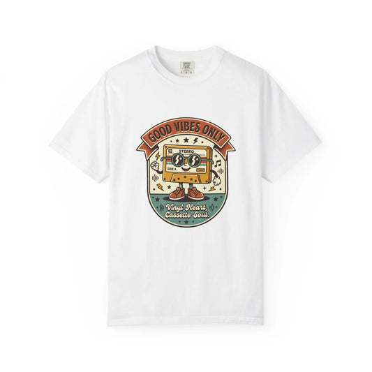 Good Vibes Only Cassette - Vintage T-Shirt House of Poco Loco