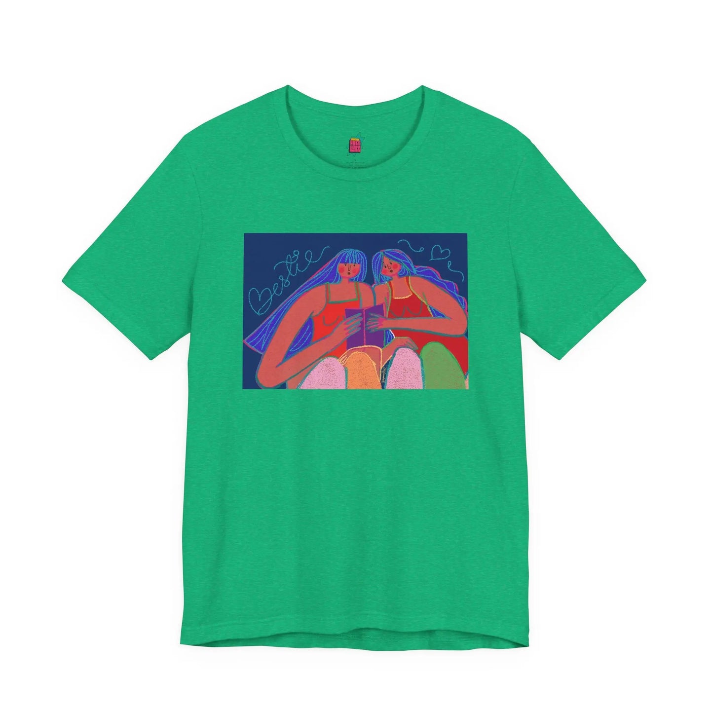 Besties Together - Pop Art Unisex Tee House of Poco Loco