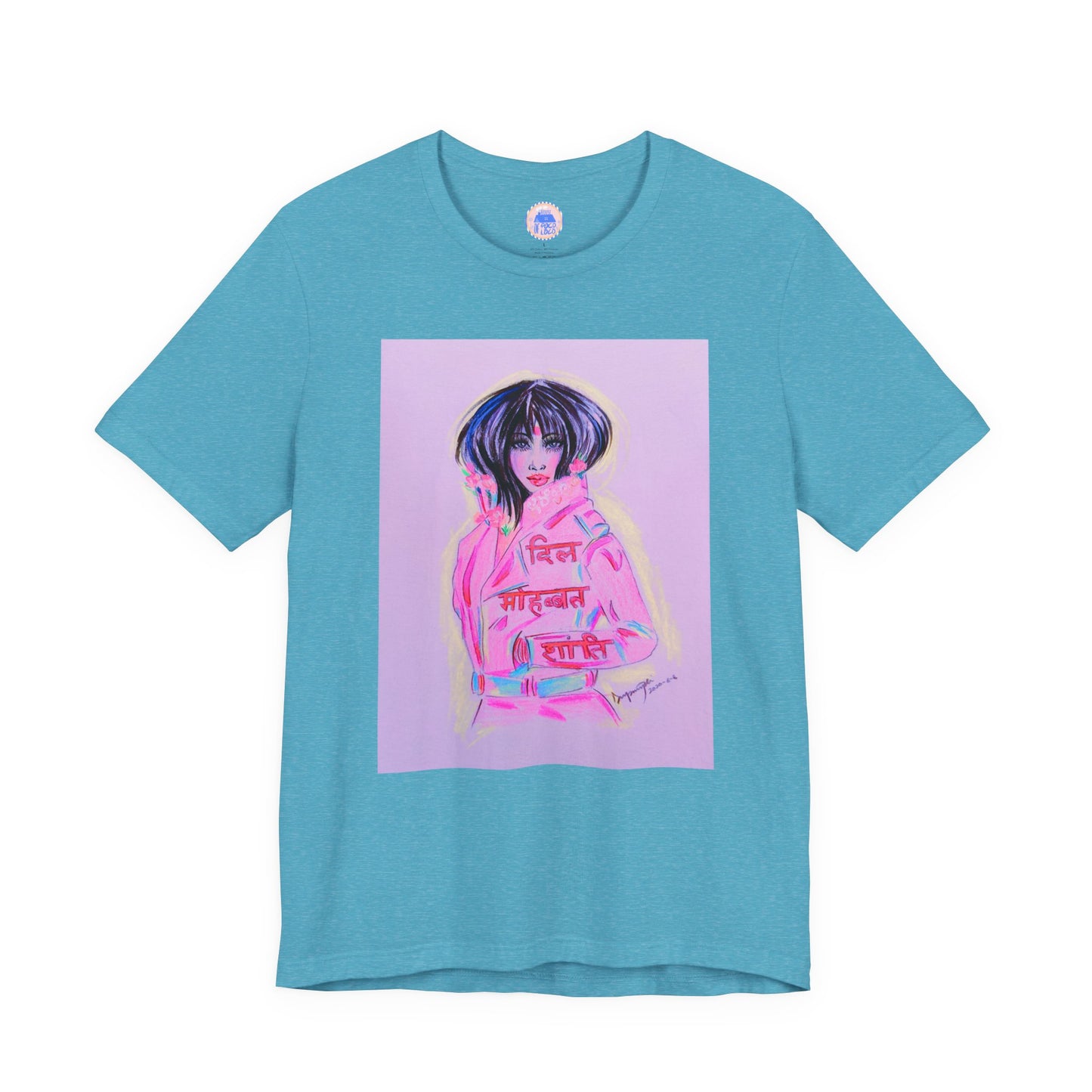 Lady Pink - Pop Art Unisex Tee