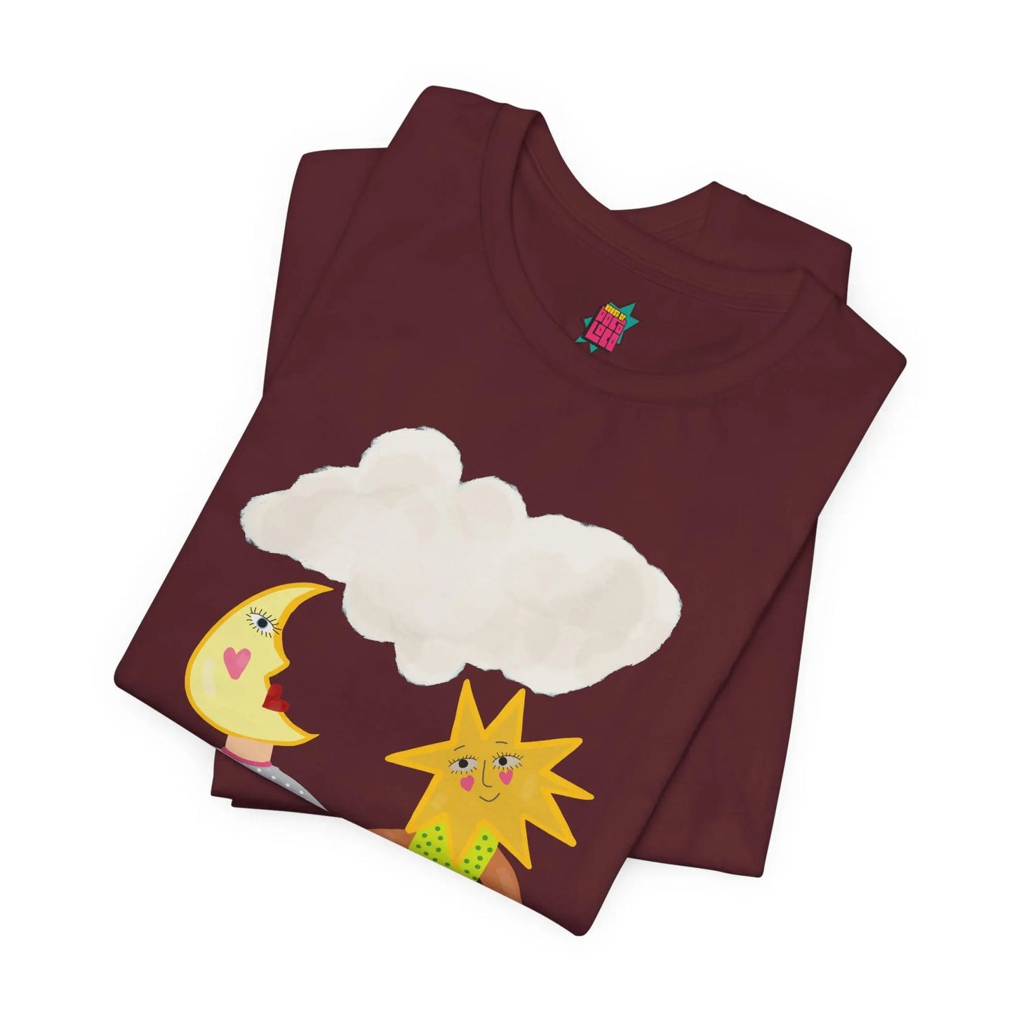 Sun and Moon - Pop Art T-Shirt Unisex House of Poco Loco