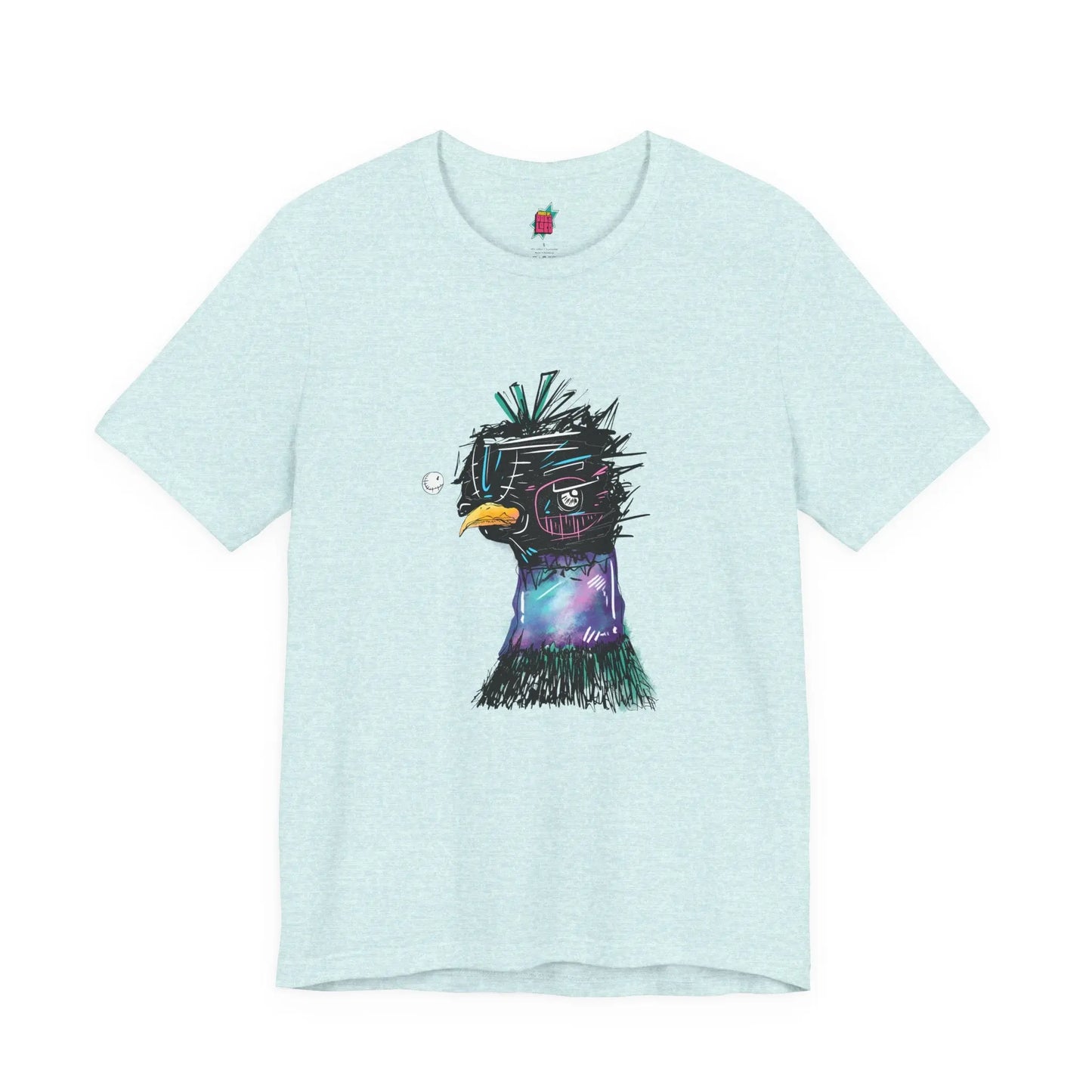Crazy Cosmic Bird - Pop Art Unisex Tee House of Poco Loco
