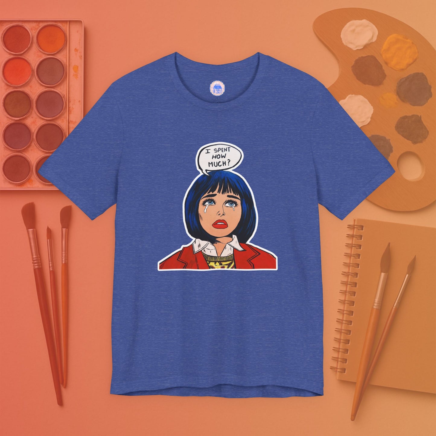 I Spent How Much - Pop Art Unisex Tee