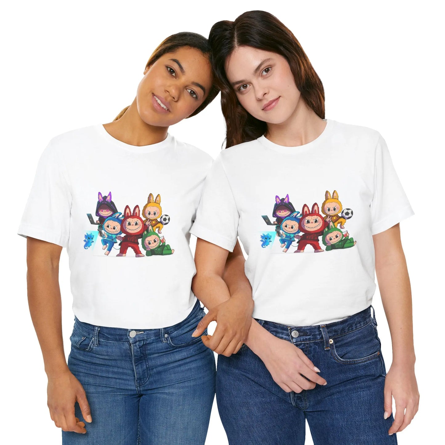 Labubu Assemble - Pop Art Unisex Tee House of Poco Loco
