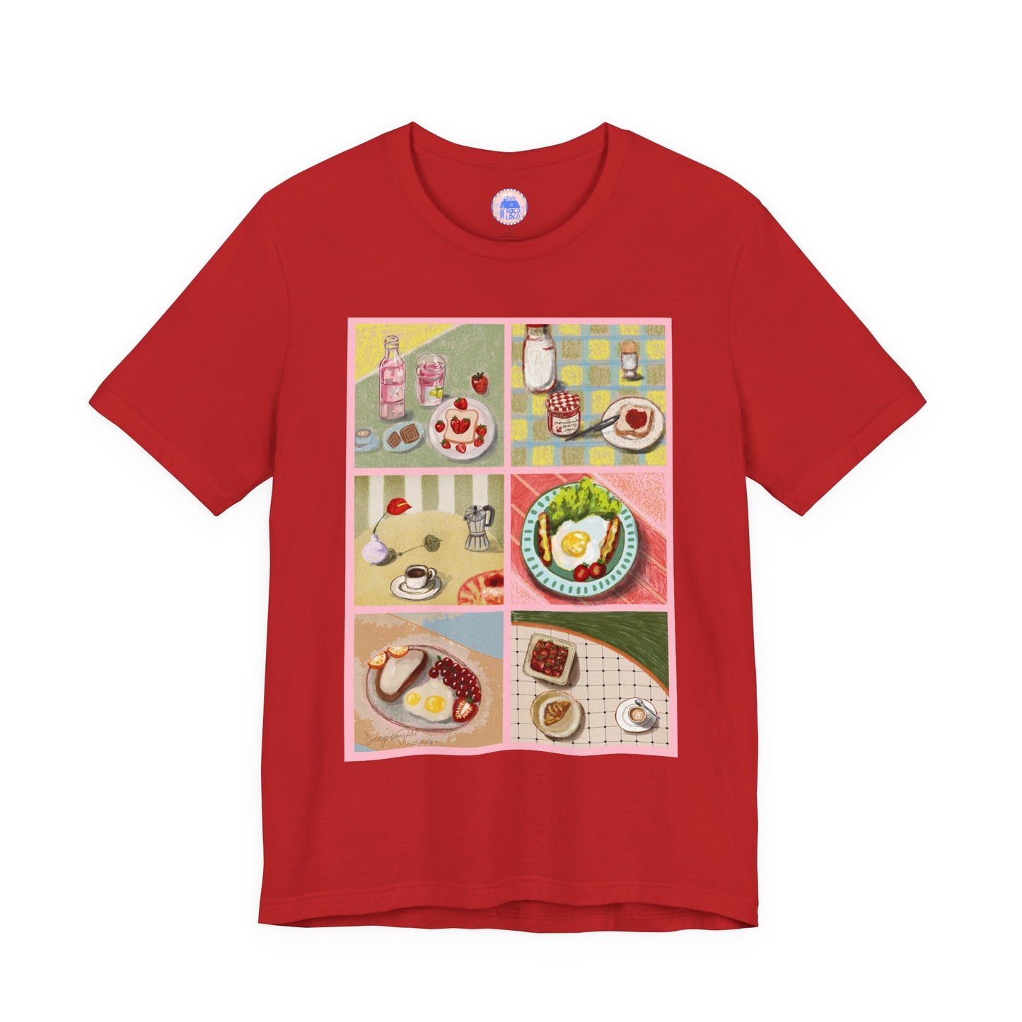 Picnic Setting - Pop Art Unisex Tee