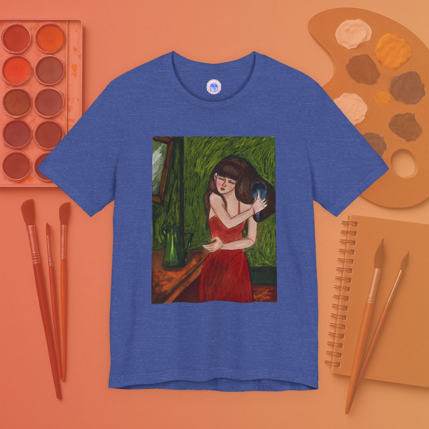 Combing Hair - Pop Art Unisex Tee