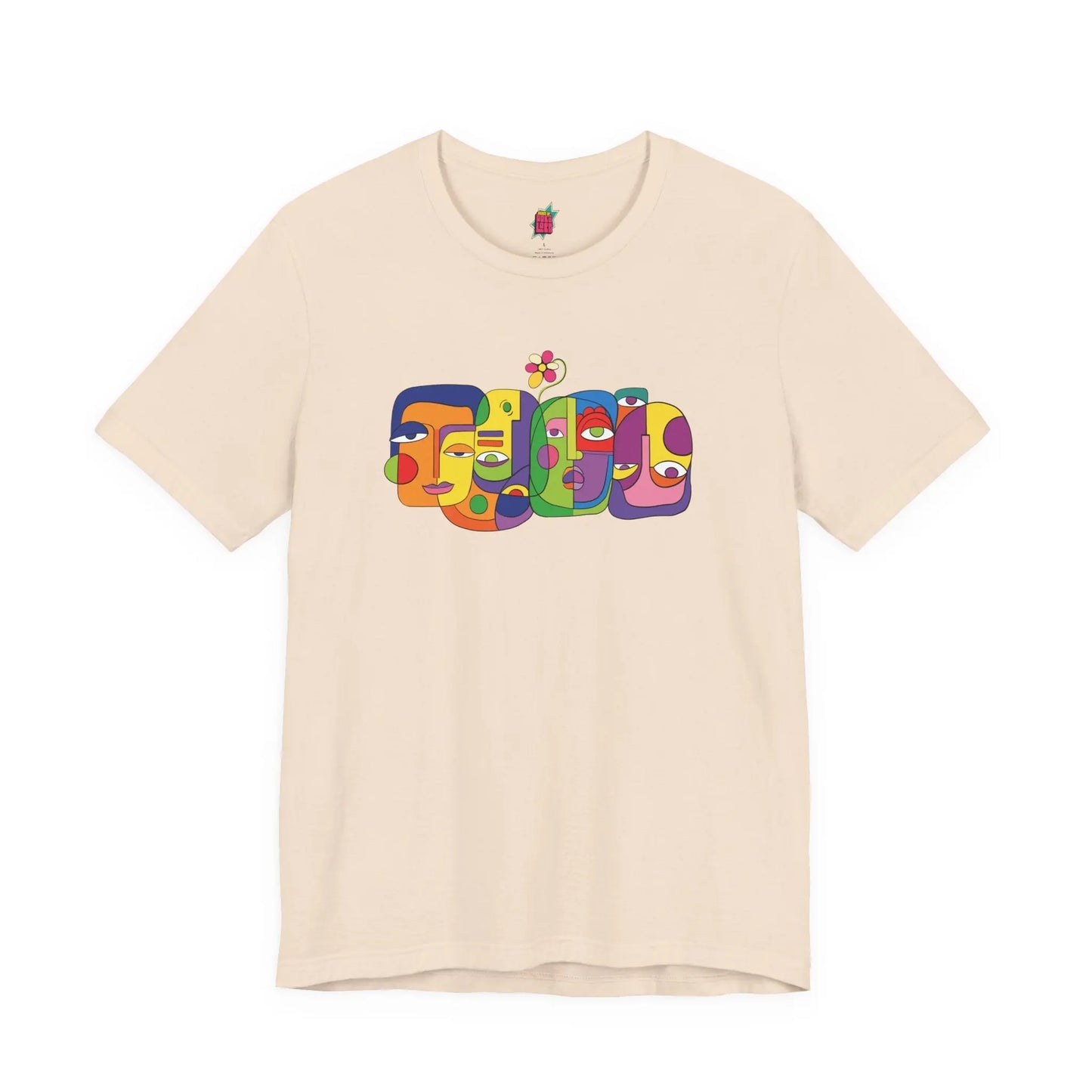 Multi Faces - Pop Art Unisex Tee House of Poco Loco