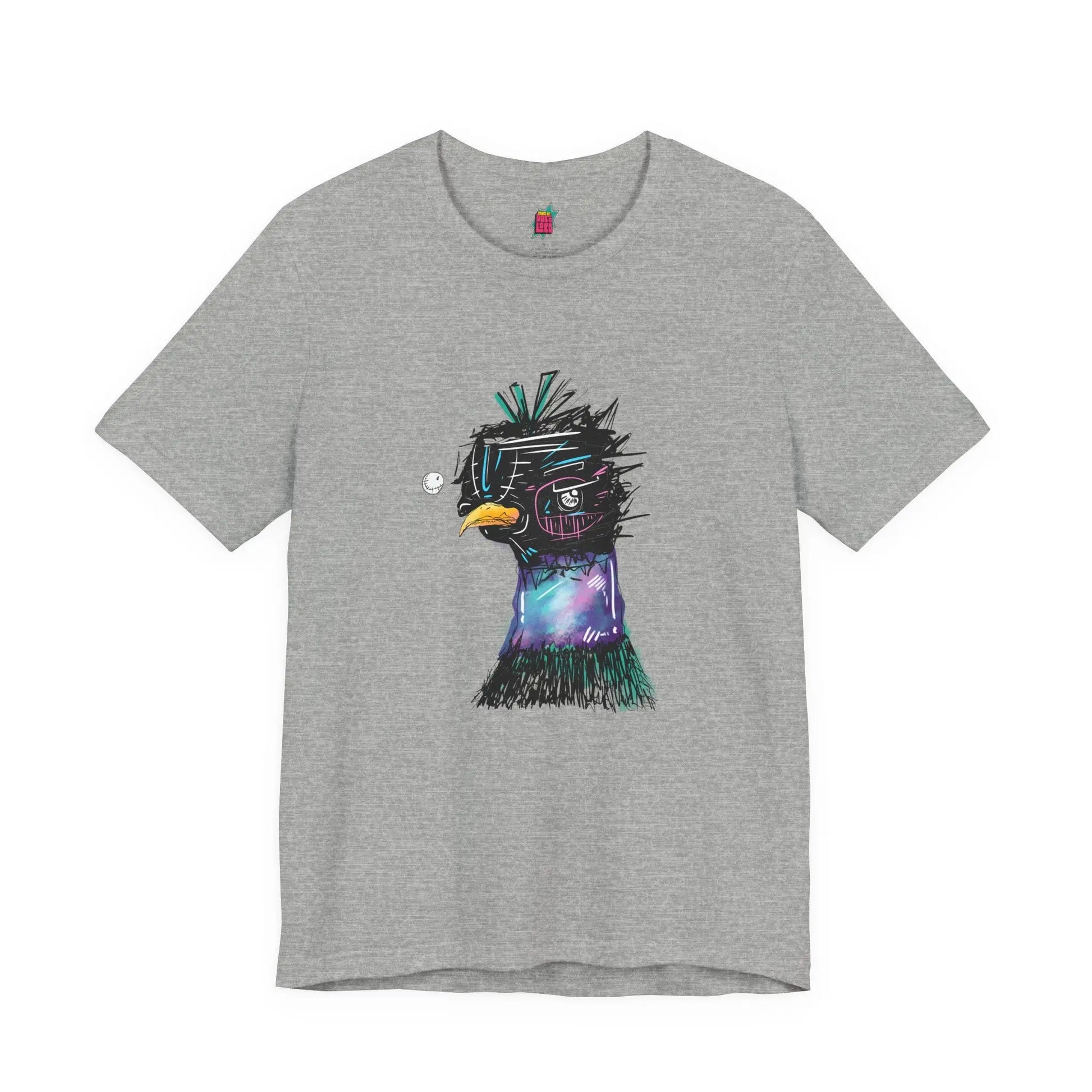 Crazy Cosmic Bird - Pop Art Unisex Tee House of Poco Loco