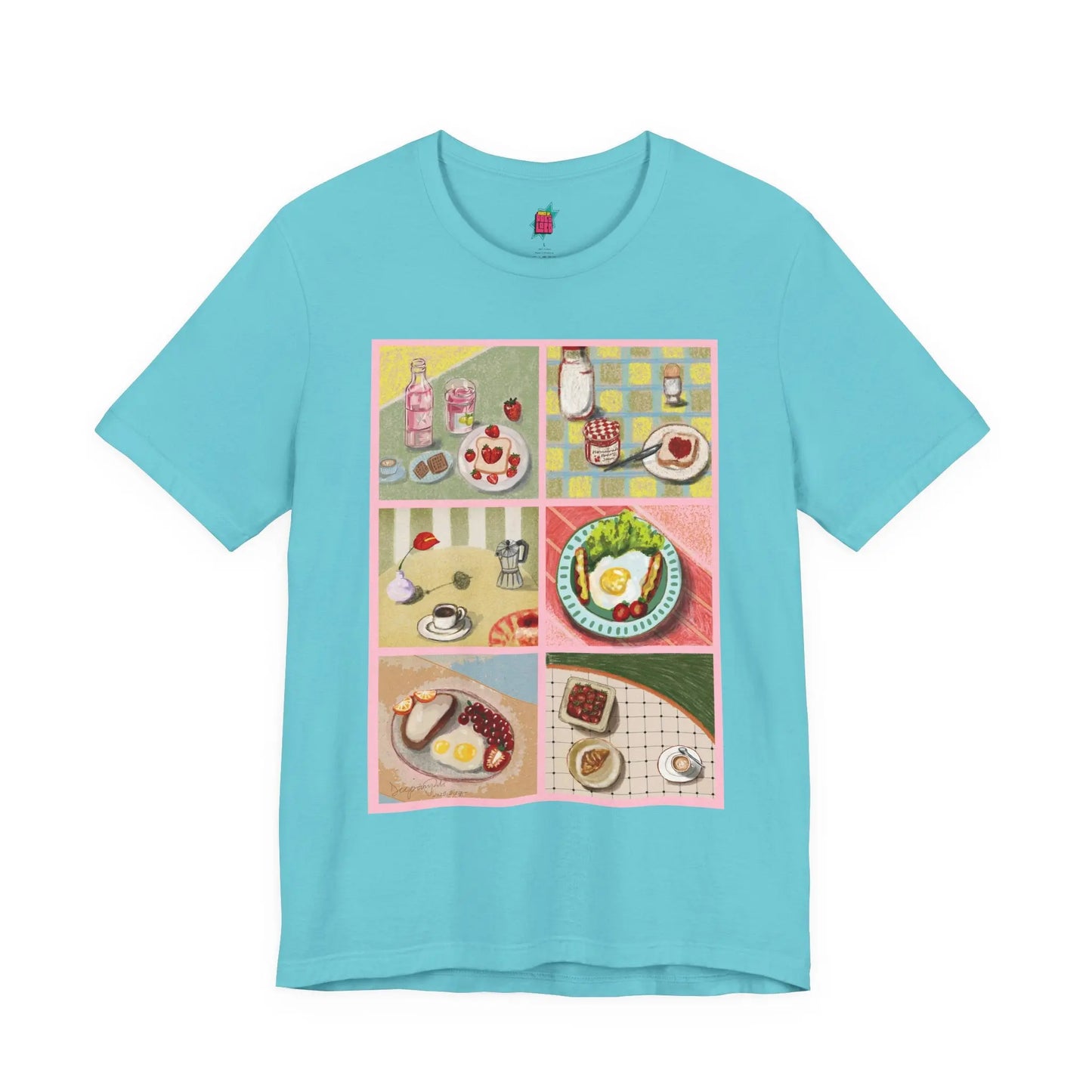 Picnic Setting - Pop Art Unisex Tee House of Poco Loco