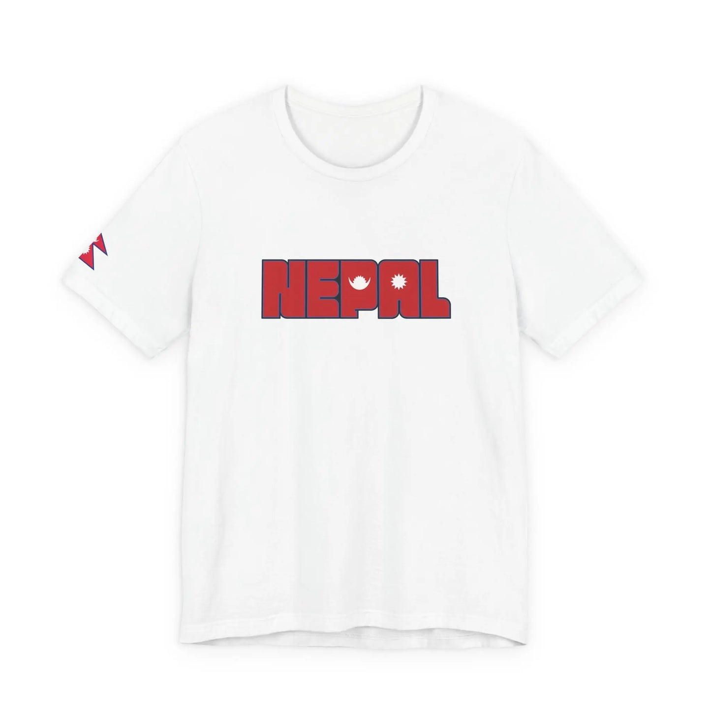 Nepal Flag - Unisex Tee House of Poco Loco