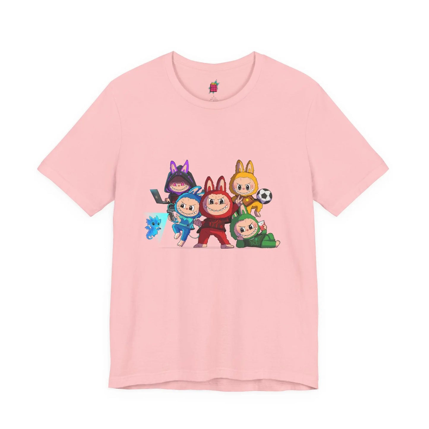 Labubu Assemble - Pop Art Unisex Tee House of Poco Loco